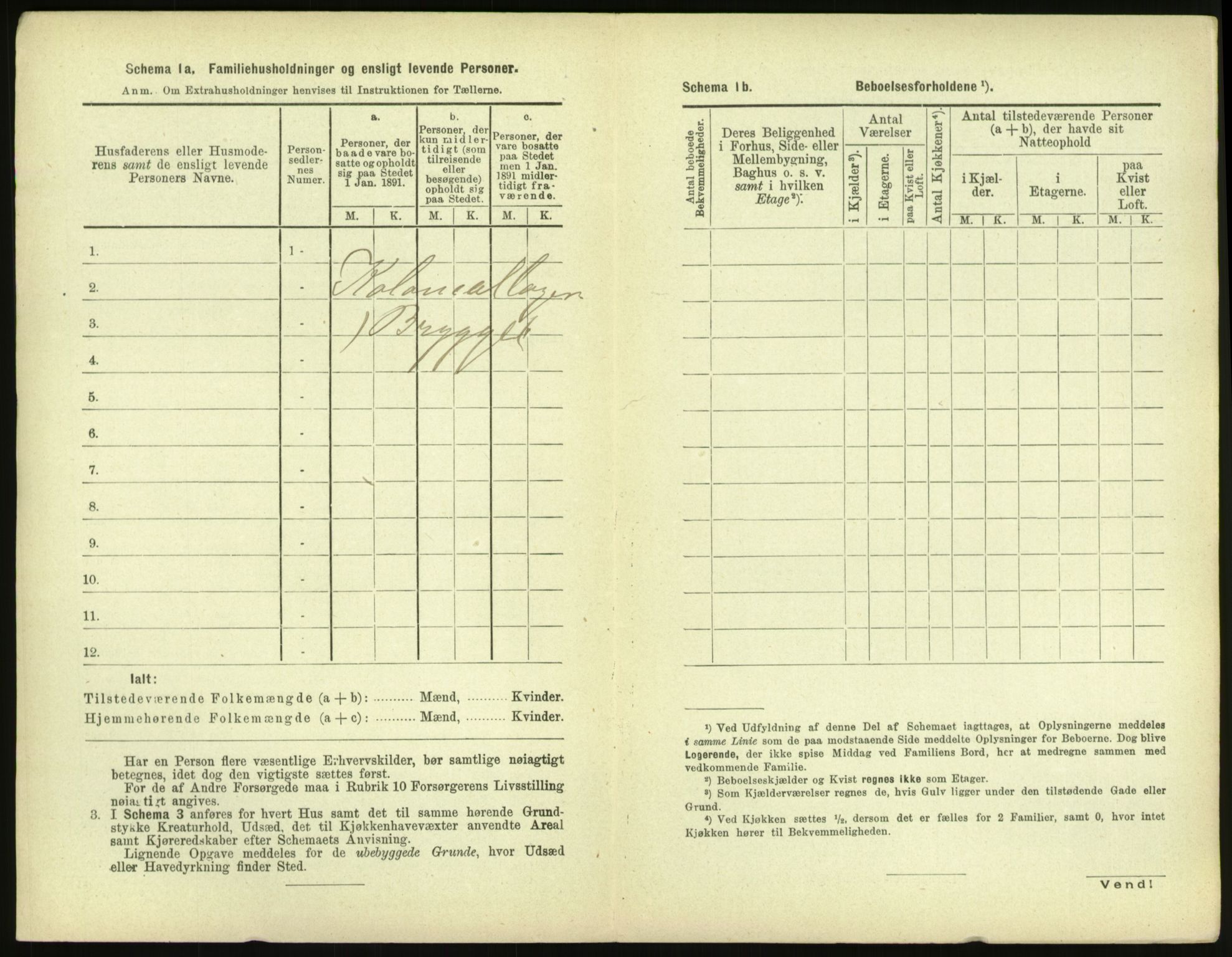 RA, 1891 census for 1601 Trondheim, 1891, p. 225