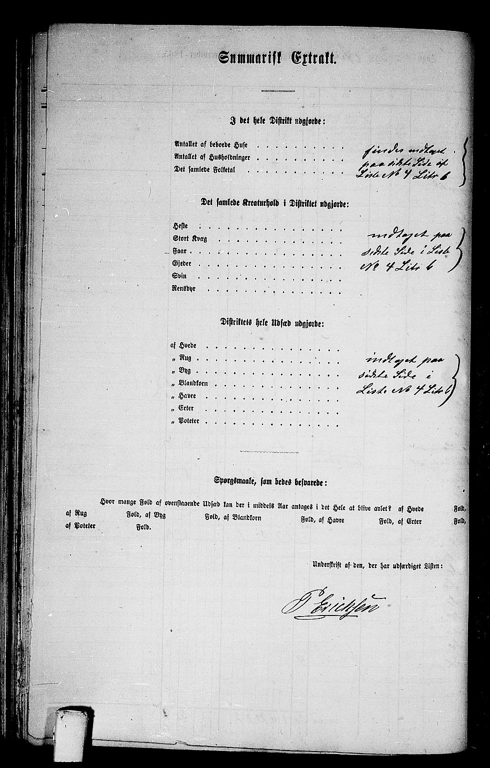 RA, 1865 census for Aure, 1865, p. 91