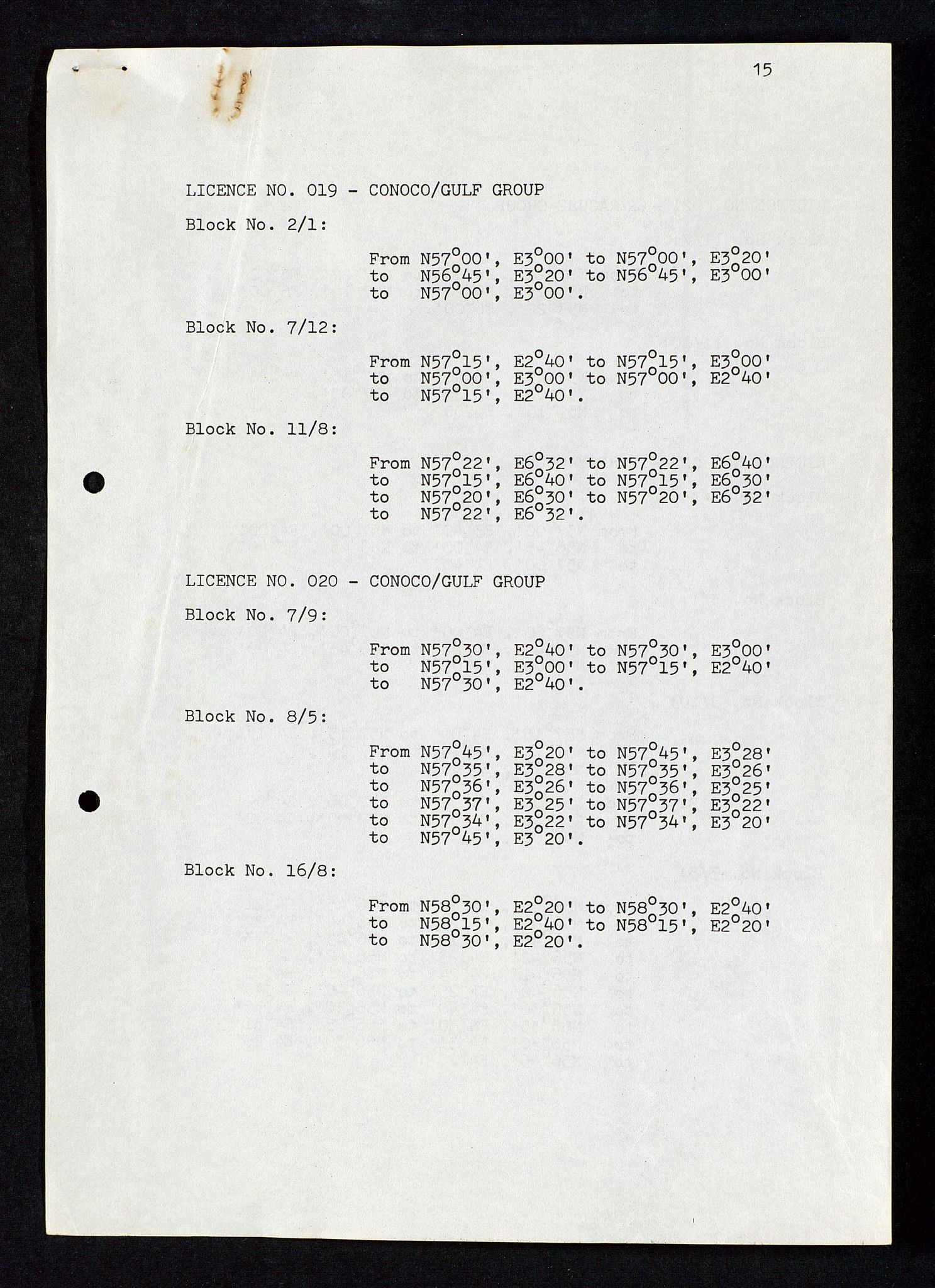 Industridepartementet, Oljekontoret, AV/SAST-A-101348/Da/L0004: Arkivnøkkel 711 - 712 Utvinningstillatelser, 1970-1971, p. 550