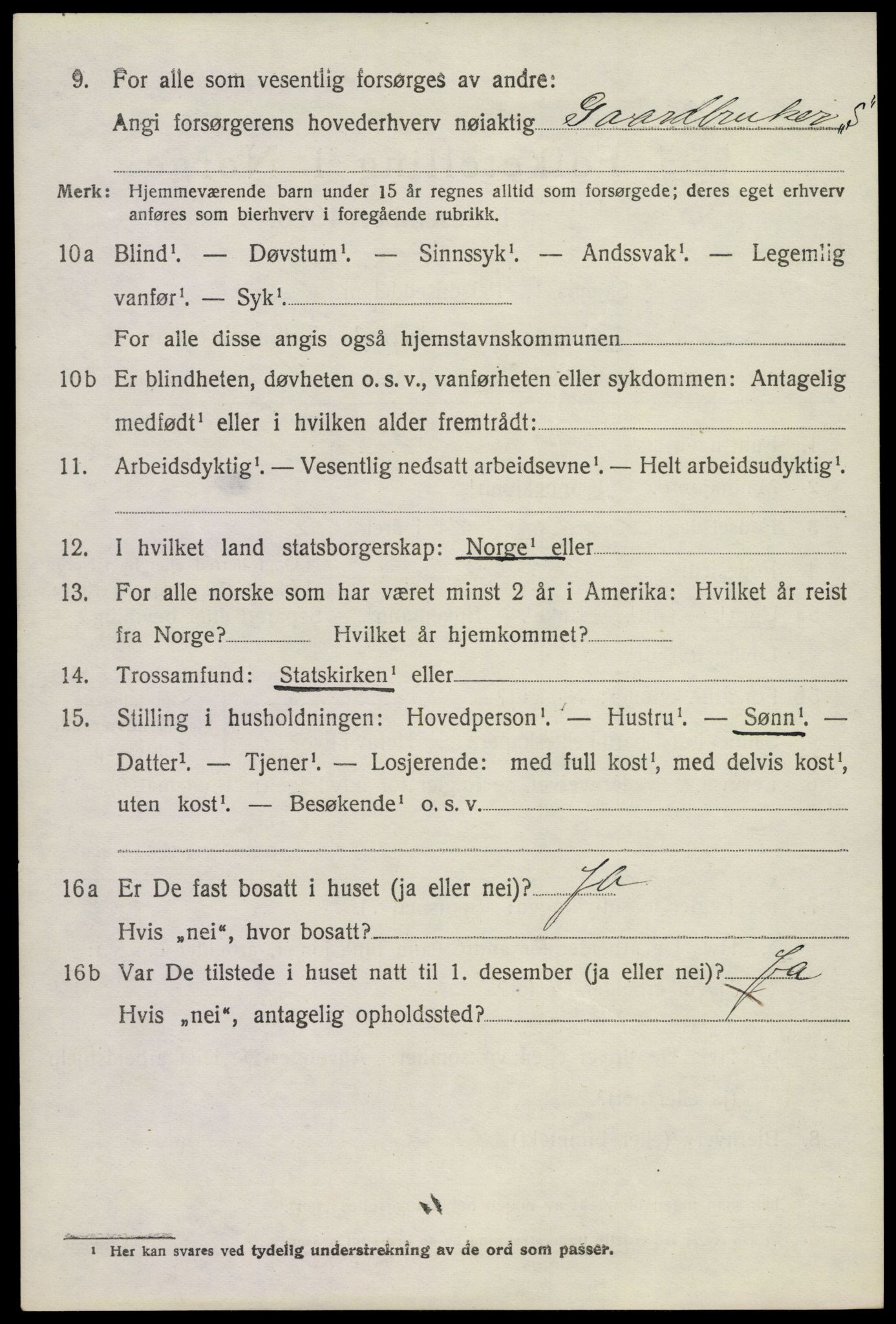 SAKO, 1920 census for Holla, 1920, p. 8400