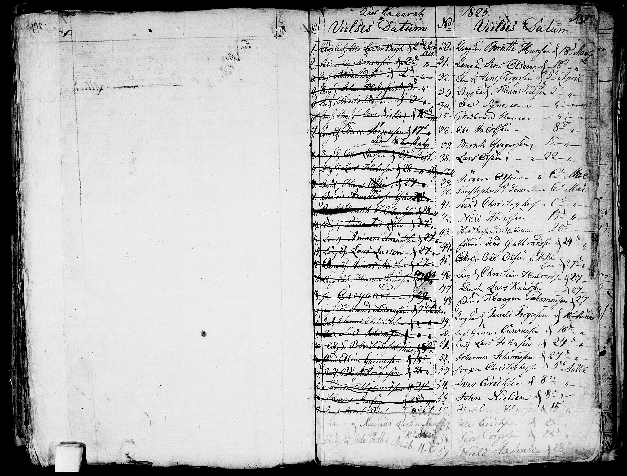 Aker prestekontor kirkebøker, SAO/A-10861/G/L0001: Parish register (copy) no. 1, 1796-1826, p. 190-191