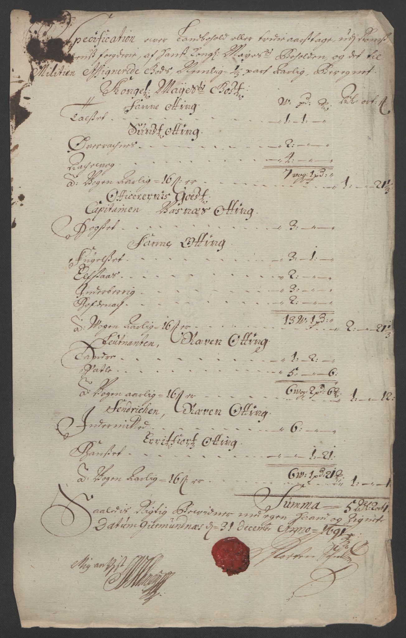 Rentekammeret inntil 1814, Reviderte regnskaper, Fogderegnskap, RA/EA-4092/R55/L3649: Fogderegnskap Romsdal, 1690-1691, p. 322