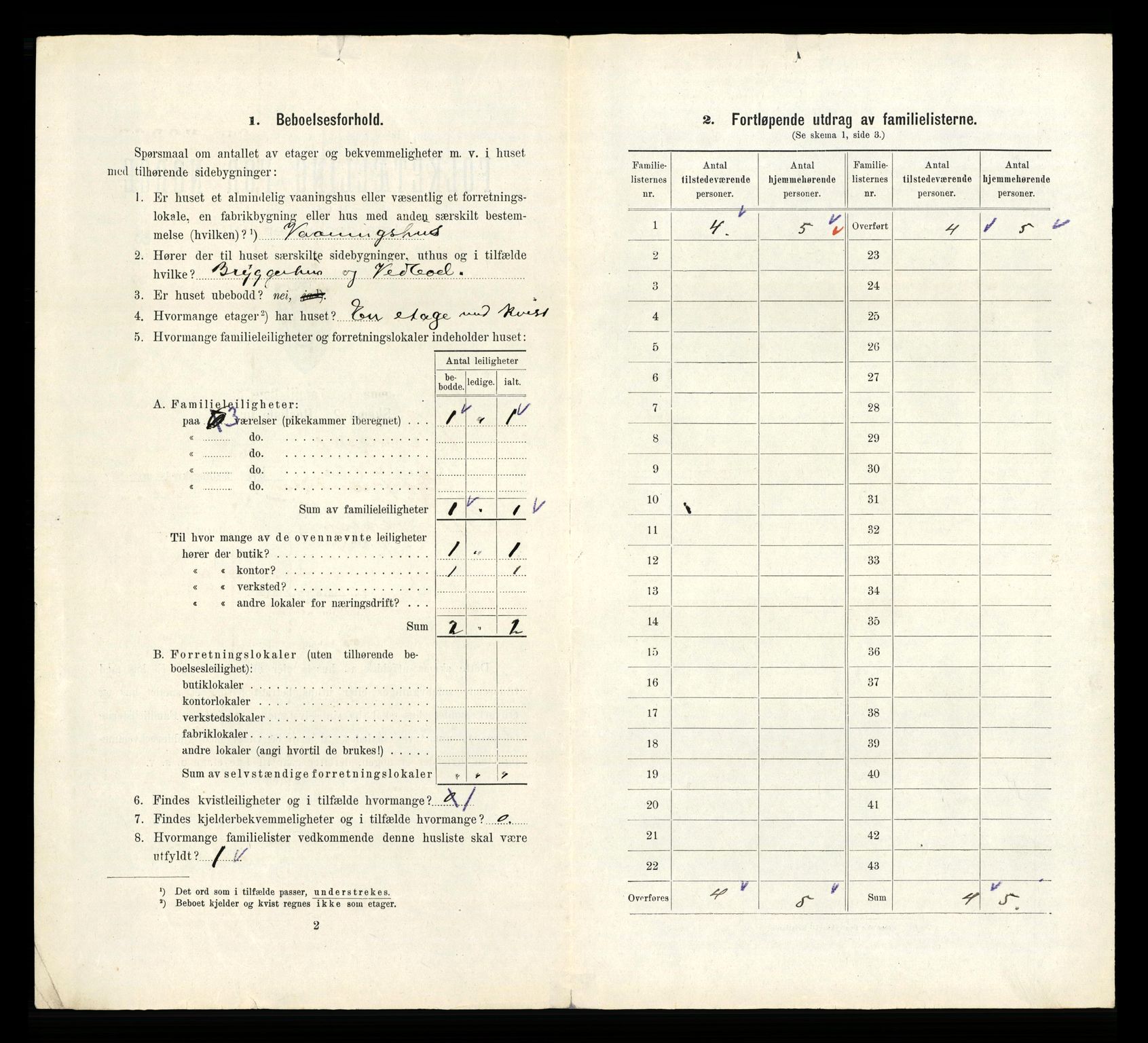 RA, 1910 census for Kragerø, 1910, p. 2499