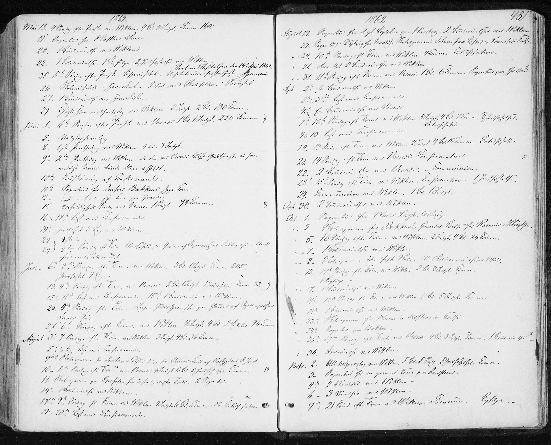 Ministerialprotokoller, klokkerbøker og fødselsregistre - Sør-Trøndelag, SAT/A-1456/659/L0737: Parish register (official) no. 659A07, 1857-1875, p. 481