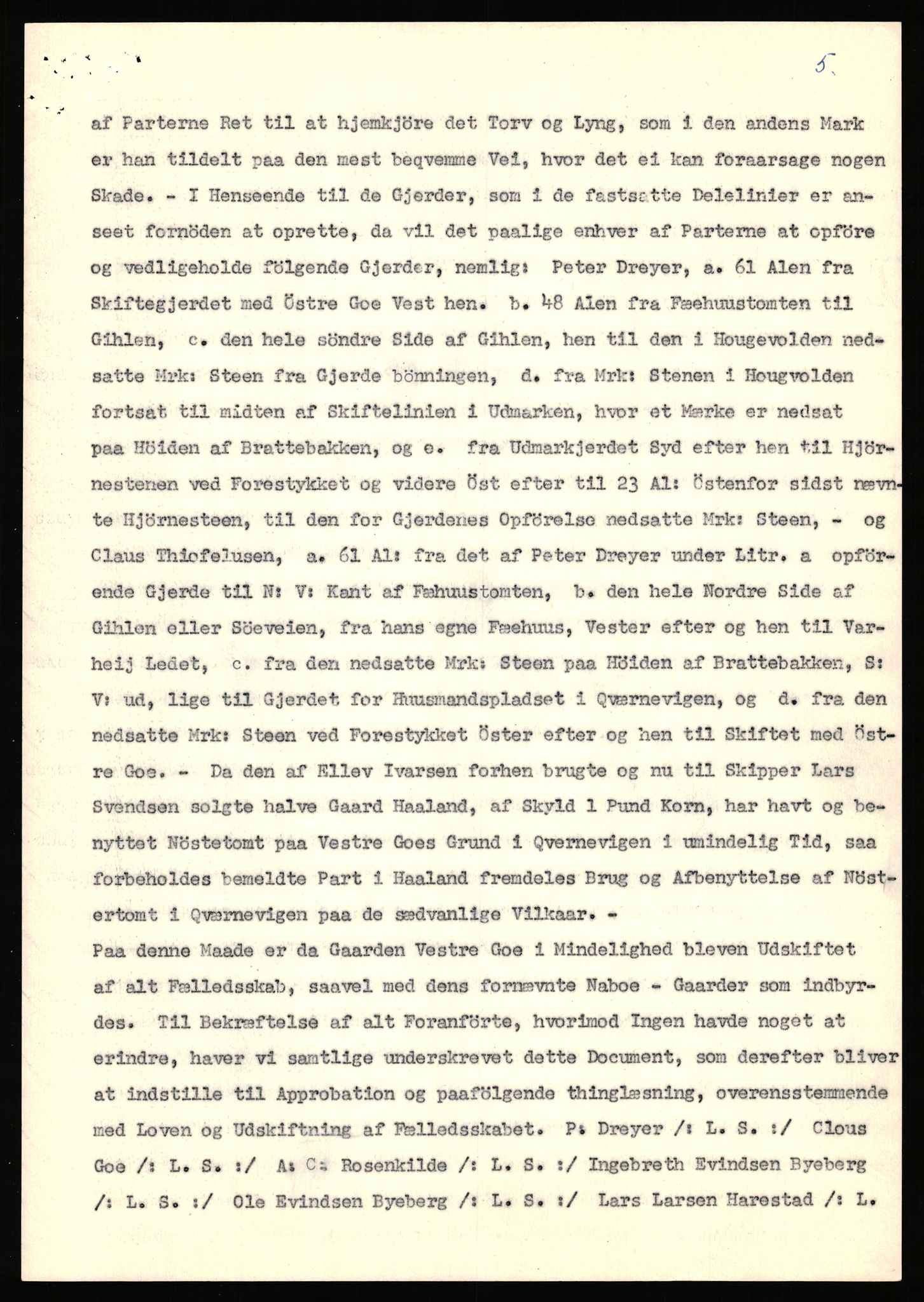 Statsarkivet i Stavanger, AV/SAST-A-101971/03/Y/Yj/L0026: Avskrifter sortert etter gårdsnavn: Gjerde - Grastveid, 1750-1930, p. 410