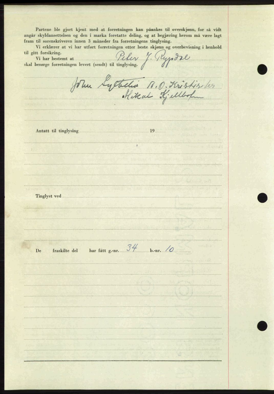 Romsdal sorenskriveri, AV/SAT-A-4149/1/2/2C: Mortgage book no. A26, 1948-1948, Diary no: : 1368/1948