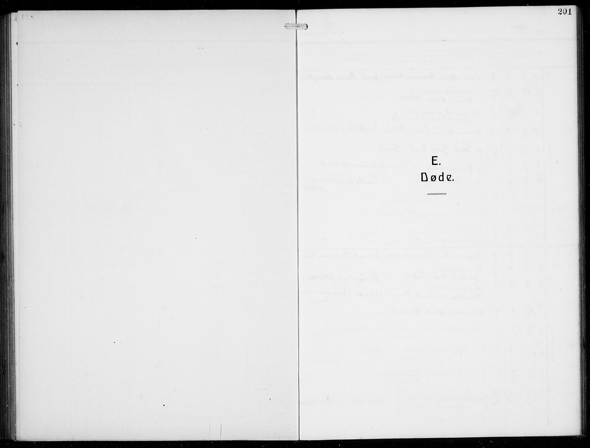Masfjorden Sokneprestembete, SAB/A-77001: Parish register (copy) no. B  2, 1912-1939, p. 201