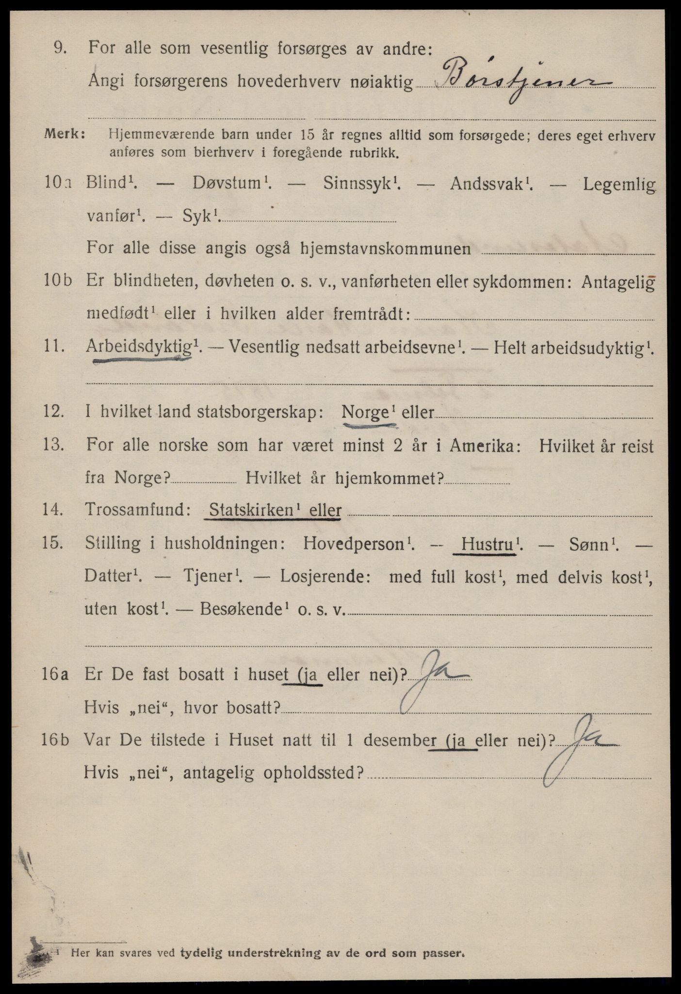 SAT, 1920 census for Ålesund, 1920, p. 27895