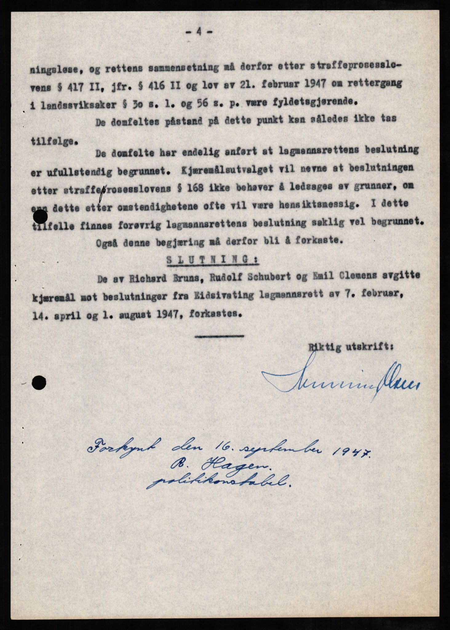 Forsvaret, Forsvarets overkommando II, AV/RA-RAFA-3915/D/Db/L0005: CI Questionaires. Tyske okkupasjonsstyrker i Norge. Tyskere., 1945-1946, p. 291