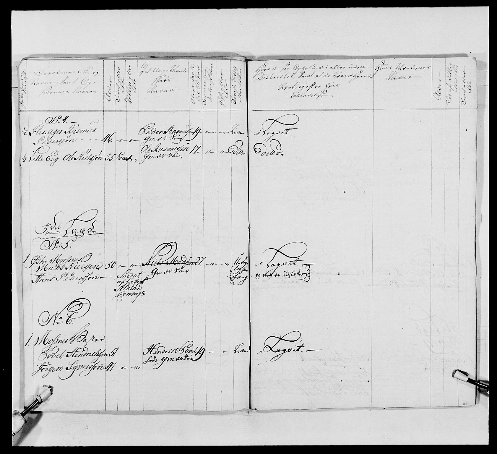 Kommanderende general (KG I) med Det norske krigsdirektorium, AV/RA-EA-5419/E/Ea/L0488: 1. Akershusiske regiment, 1765, p. 67