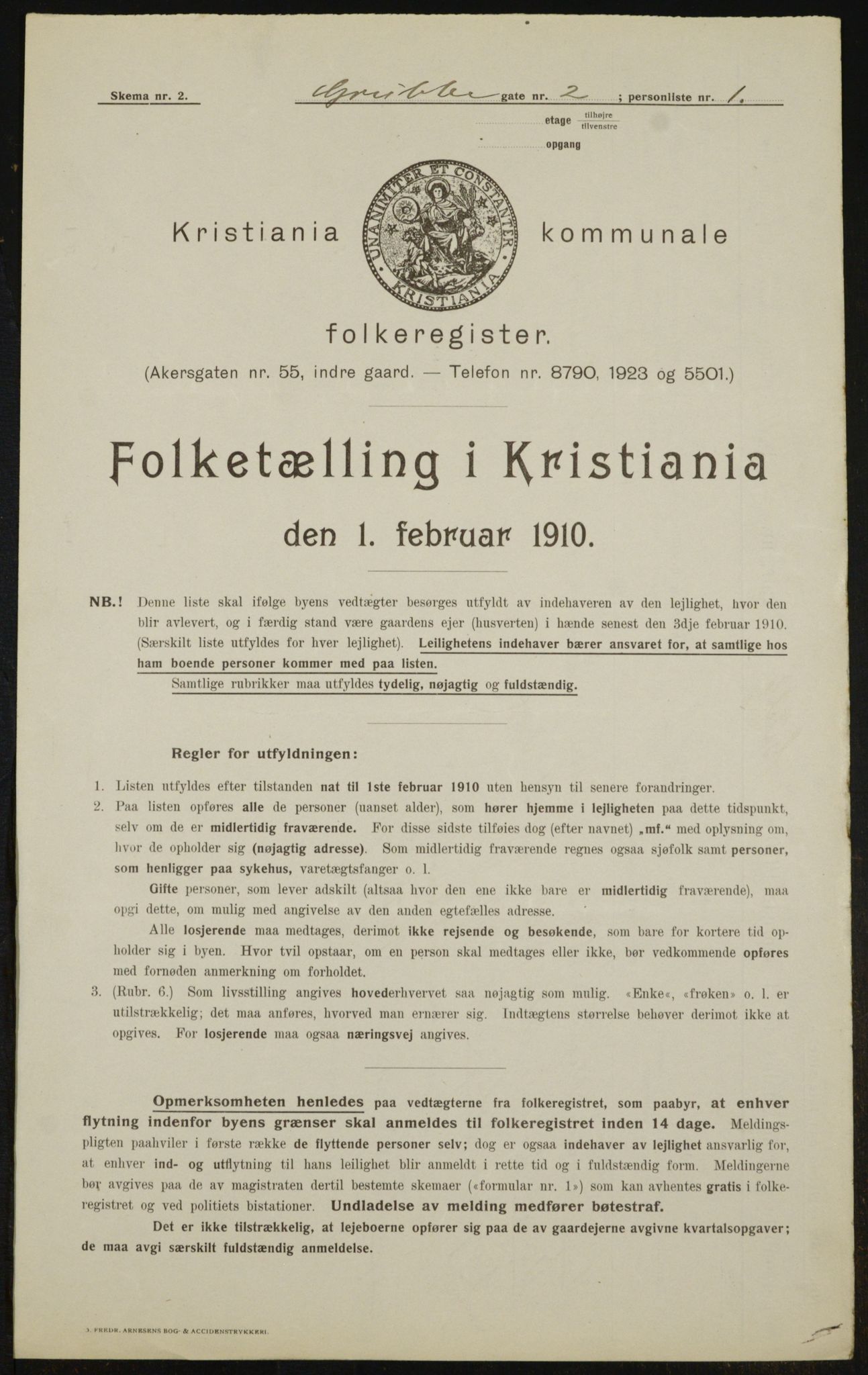 OBA, Municipal Census 1910 for Kristiania, 1910, p. 28925