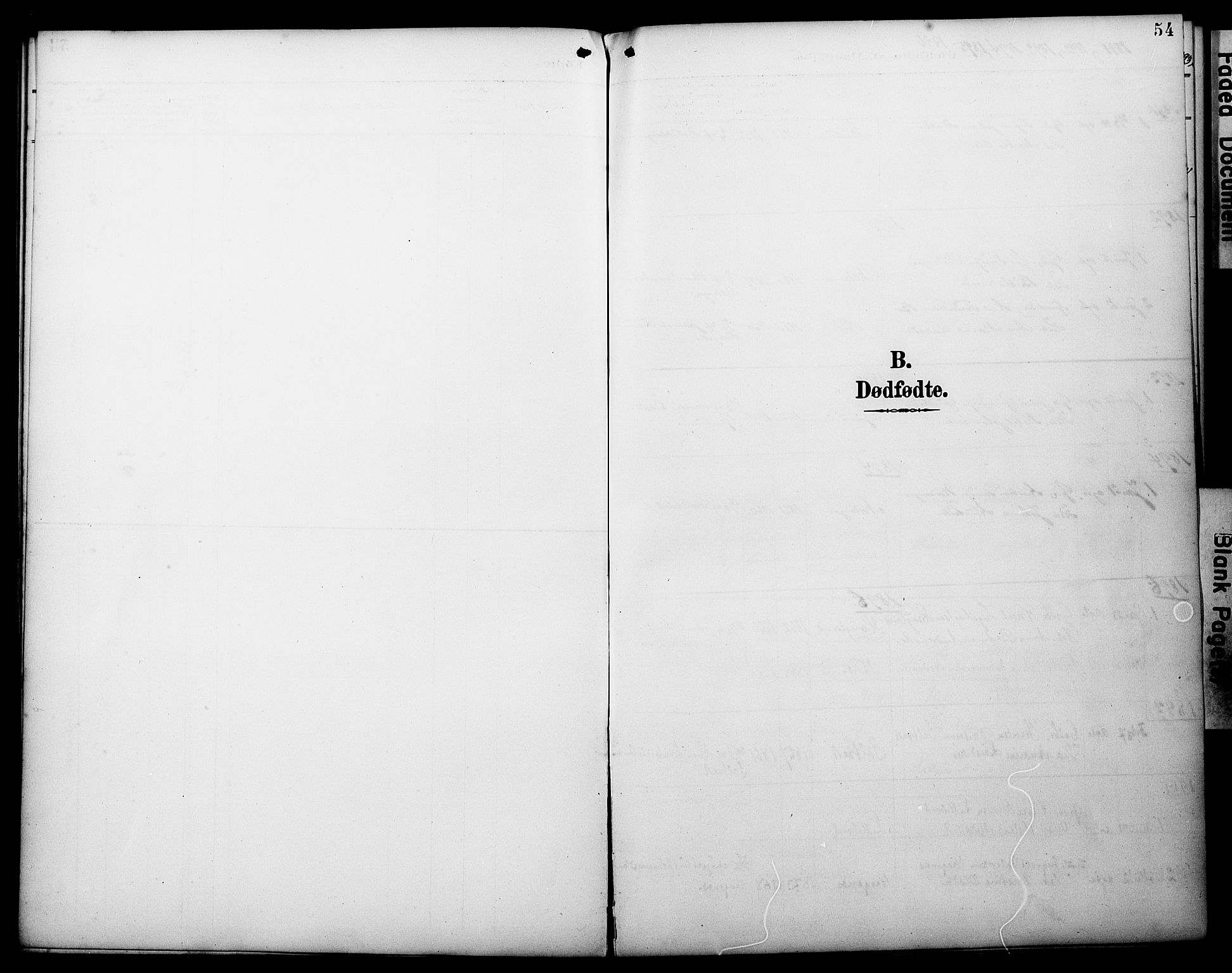 Manger sokneprestembete, AV/SAB-A-76801/H/Haa: Parish register (official) no. C 2, 1891-1902, p. 54