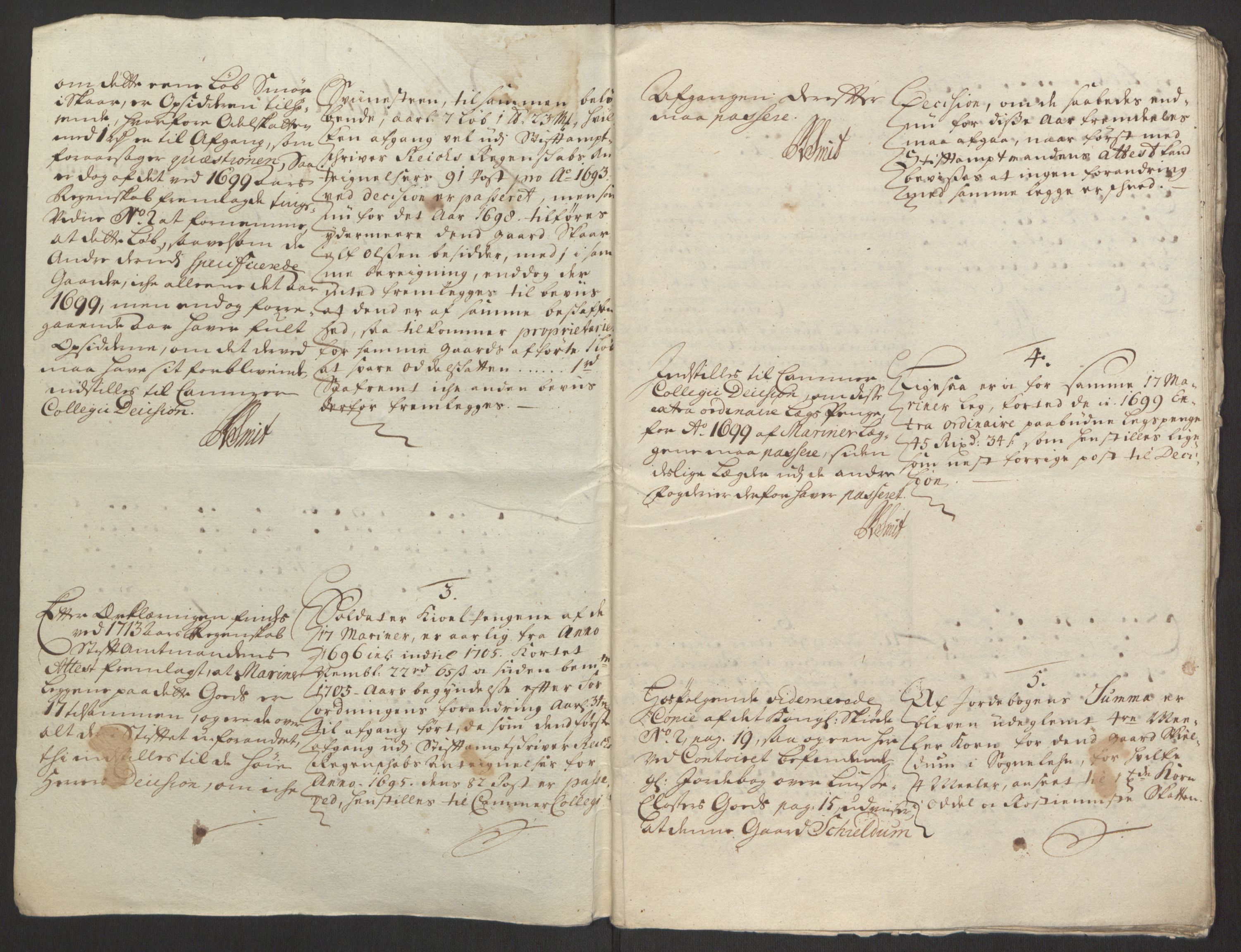 Rentekammeret inntil 1814, Reviderte regnskaper, Fogderegnskap, AV/RA-EA-4092/R50/L3159: Fogderegnskap Lyse kloster, 1691-1709, p. 319