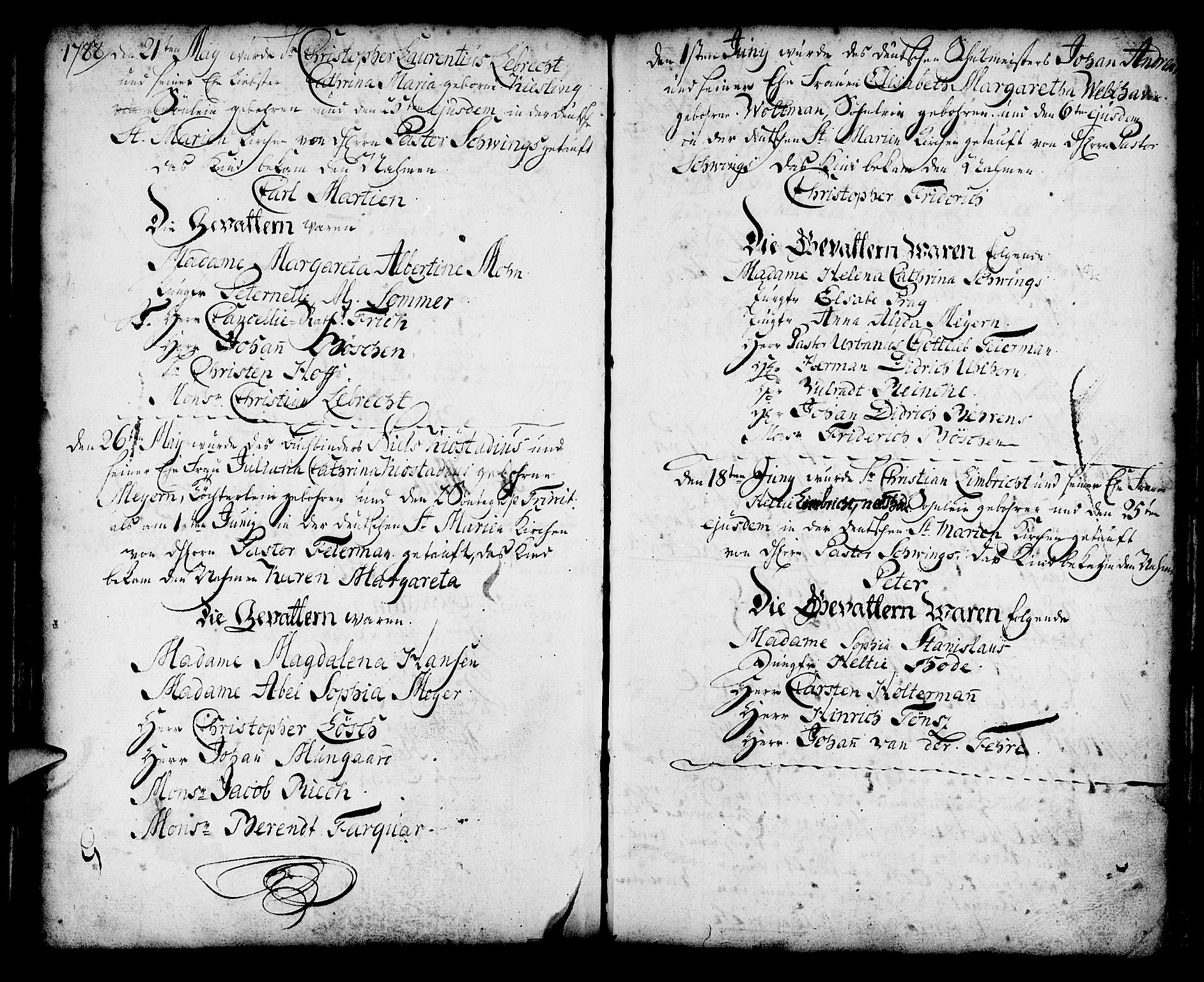 Mariakirken Sokneprestembete, AV/SAB-A-76901/H/Haa/L0002: Parish register (official) no. A 2, 1748-1807, p. 67