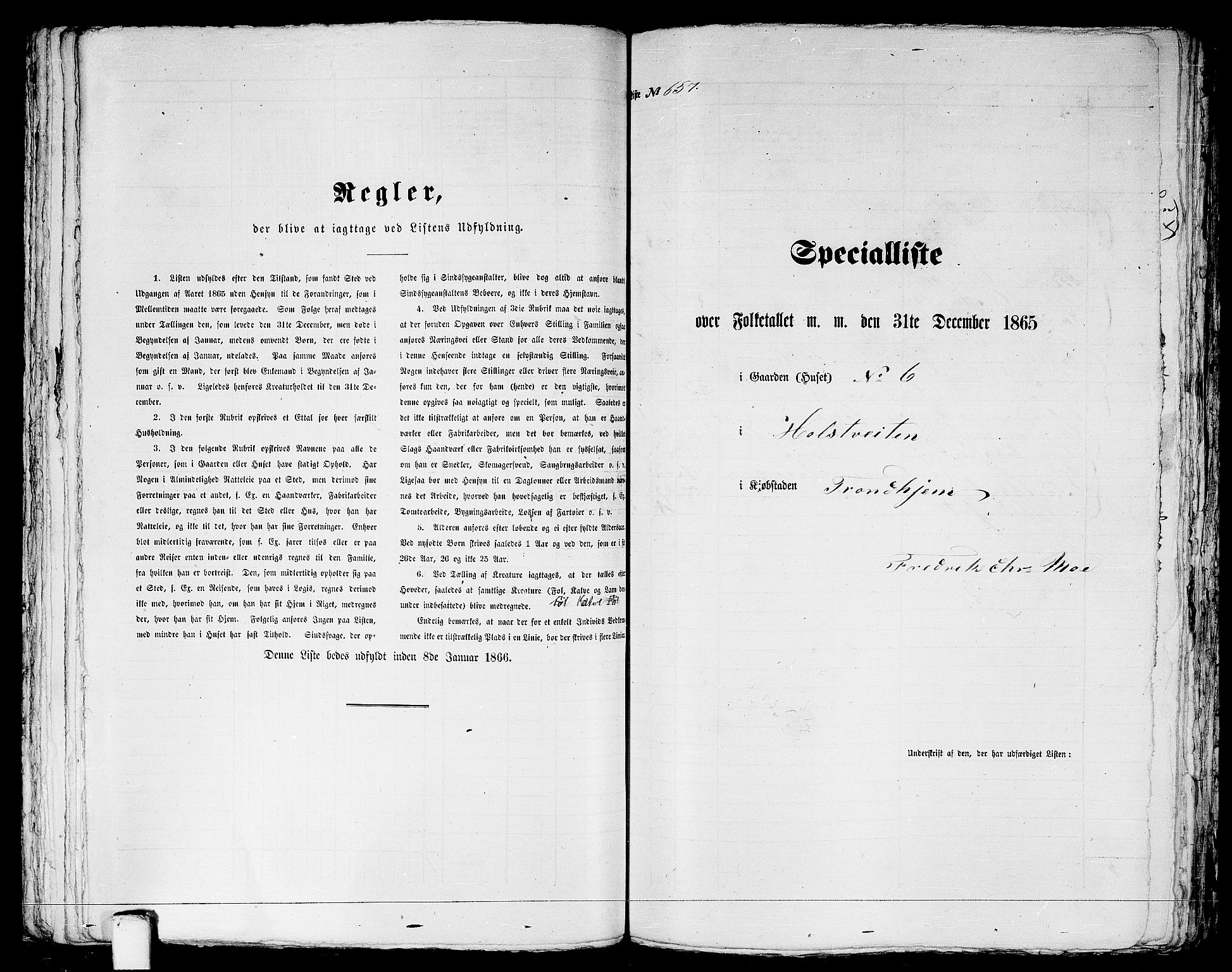 RA, 1865 census for Trondheim, 1865, p. 1363