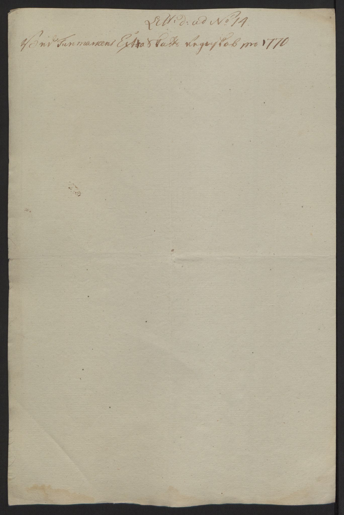 Rentekammeret inntil 1814, Reviderte regnskaper, Fogderegnskap, RA/EA-4092/R69/L4910: Ekstraskatten  Finnmark/Vardøhus, 1762-1772, p. 410