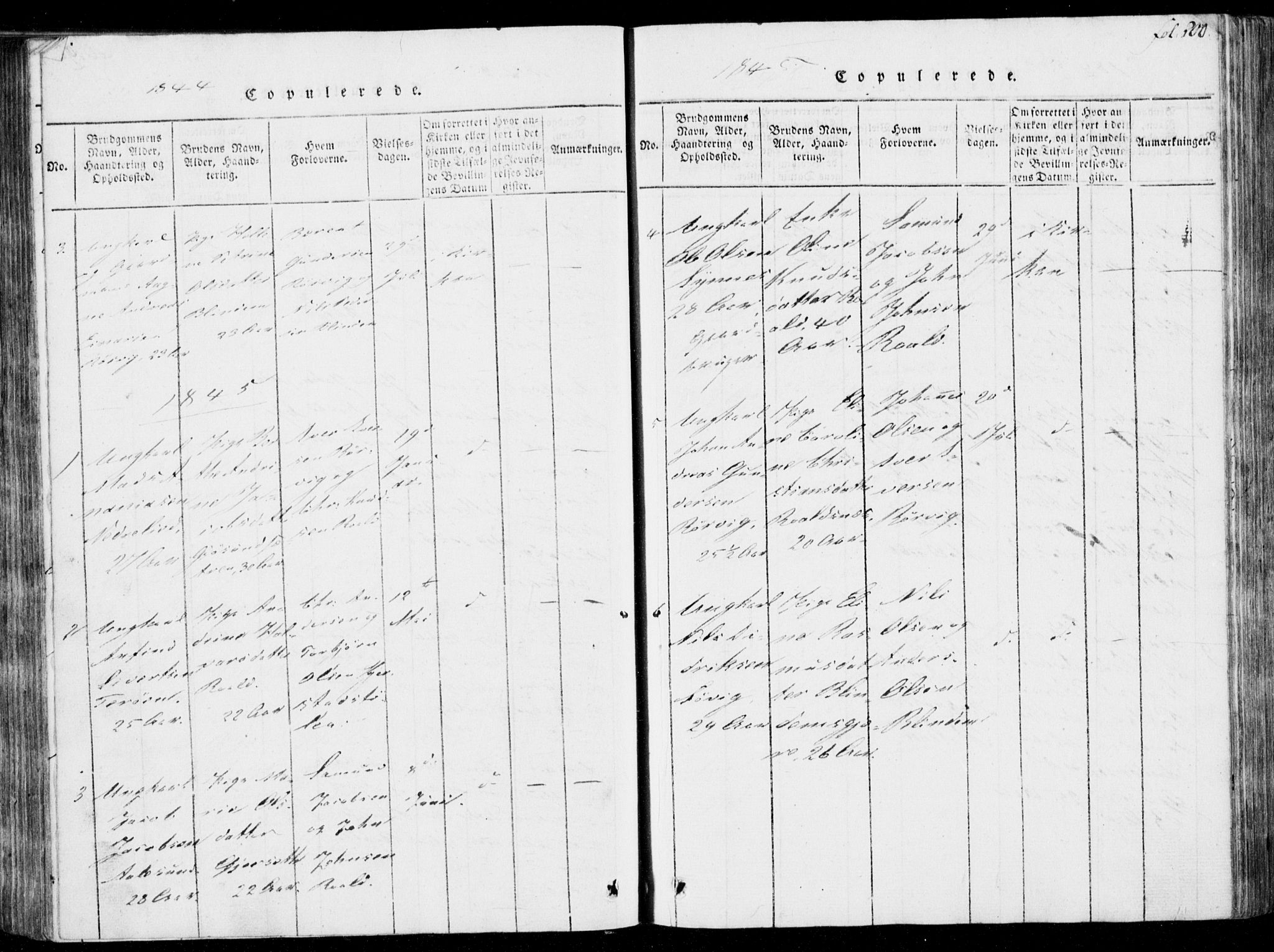 Ministerialprotokoller, klokkerbøker og fødselsregistre - Møre og Romsdal, AV/SAT-A-1454/537/L0517: Parish register (official) no. 537A01, 1818-1862, p. 200