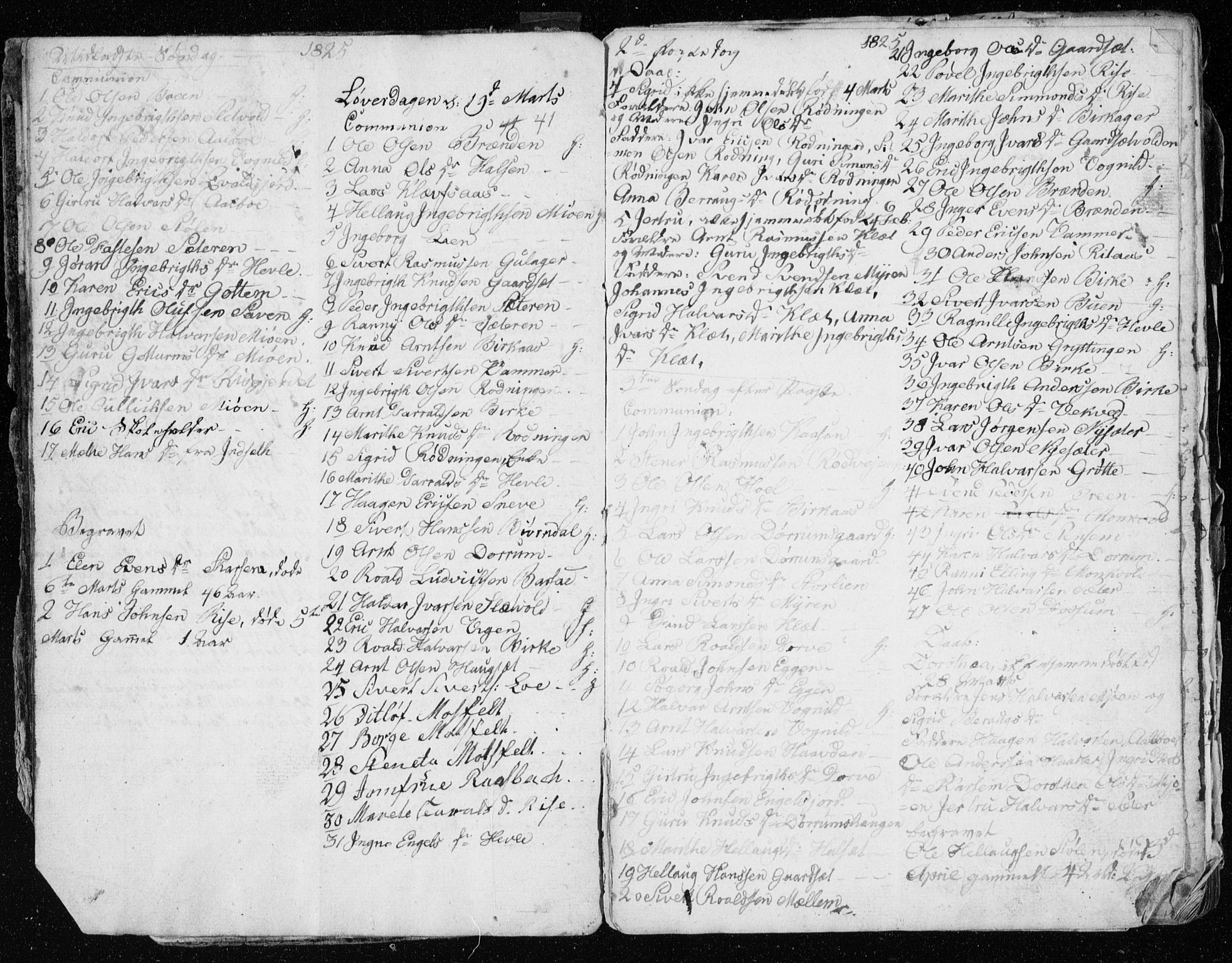 Ministerialprotokoller, klokkerbøker og fødselsregistre - Sør-Trøndelag, AV/SAT-A-1456/678/L0913: Parish register (copy) no. 678C02, 1825-1833