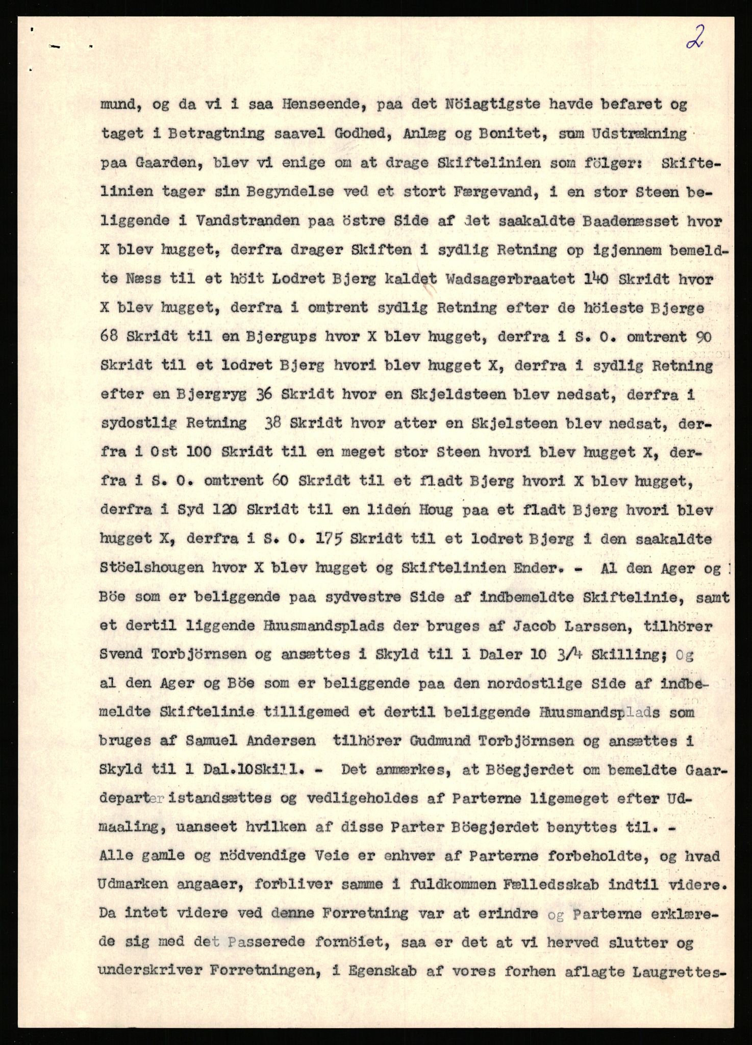 Statsarkivet i Stavanger, AV/SAST-A-101971/03/Y/Yj/L0017: Avskrifter sortert etter gårdsnavn: Eigeland østre - Elve, 1750-1930, p. 361