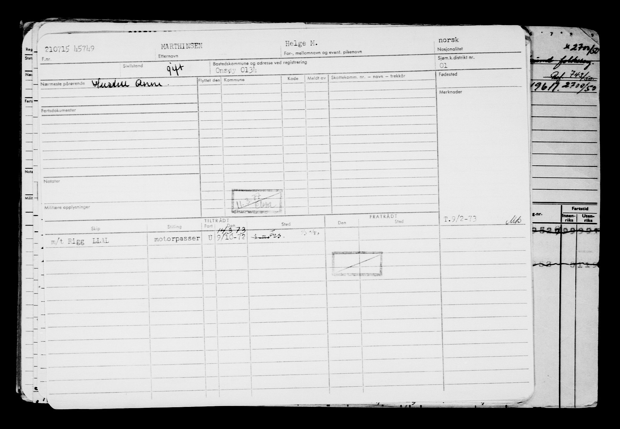 Direktoratet for sjømenn, AV/RA-S-3545/G/Gb/L0131: Hovedkort, 1915, p. 410