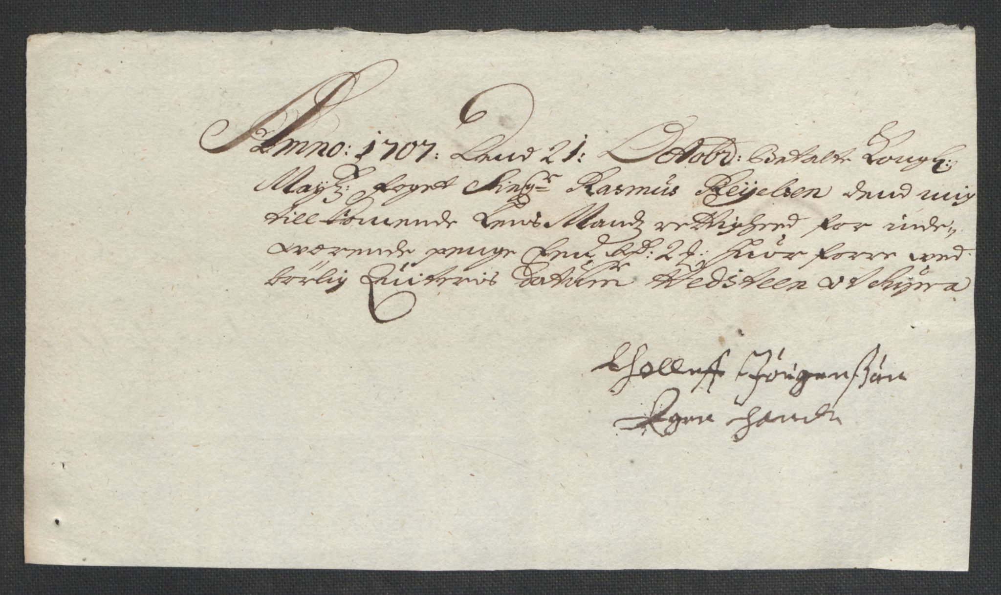 Rentekammeret inntil 1814, Reviderte regnskaper, Fogderegnskap, RA/EA-4092/R40/L2448: Fogderegnskap Råbyggelag, 1706-1708, p. 233