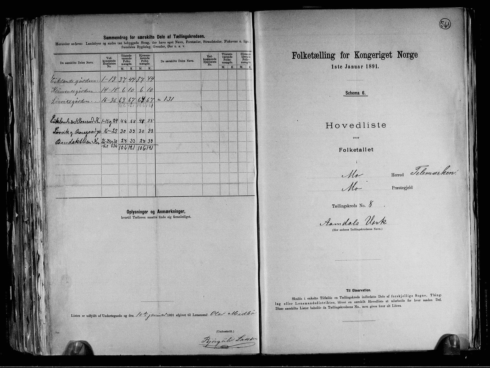 RA, 1891 census for 0832 Mo, 1891, p. 19