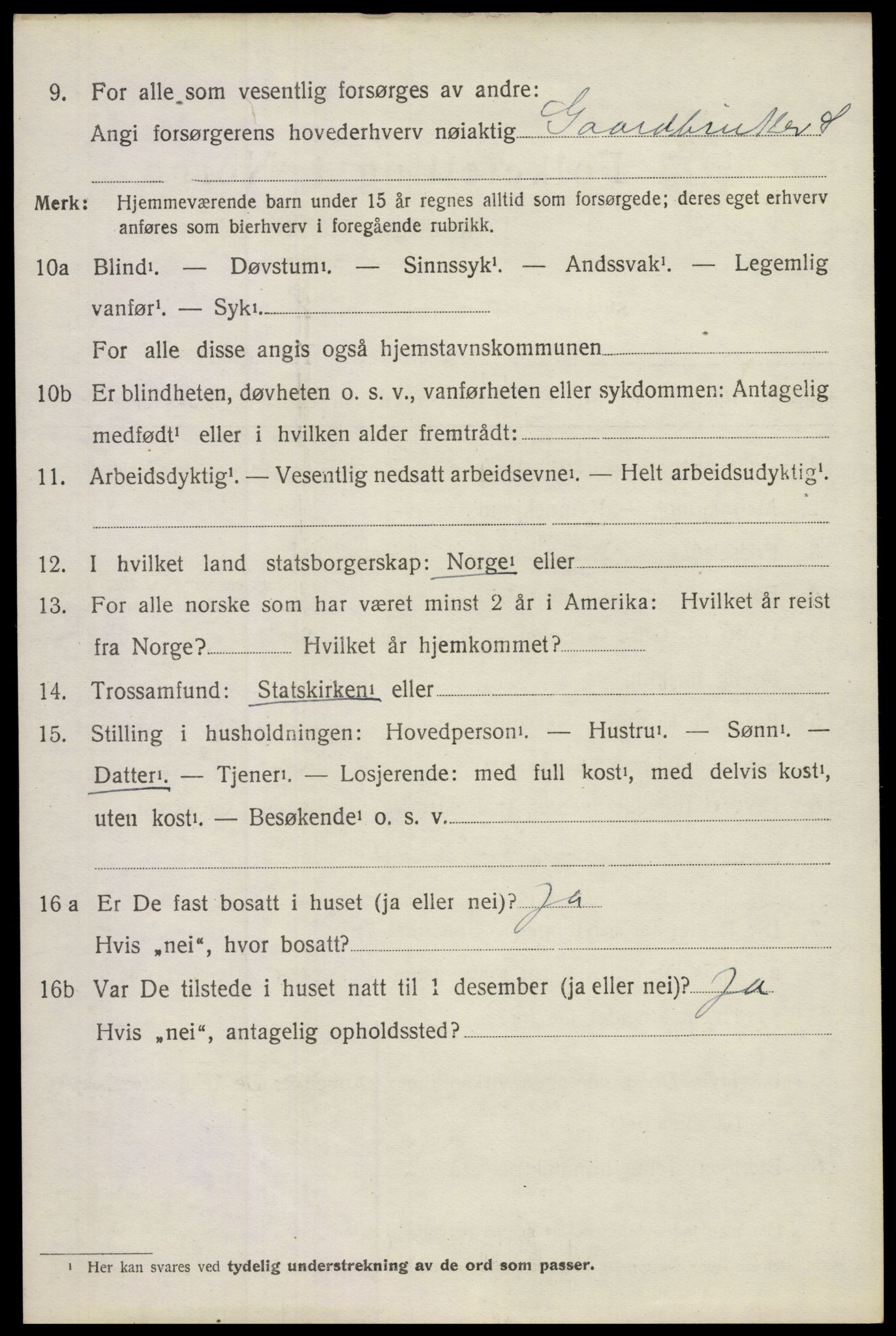 SAKO, 1920 census for Ramnes, 1920, p. 1987