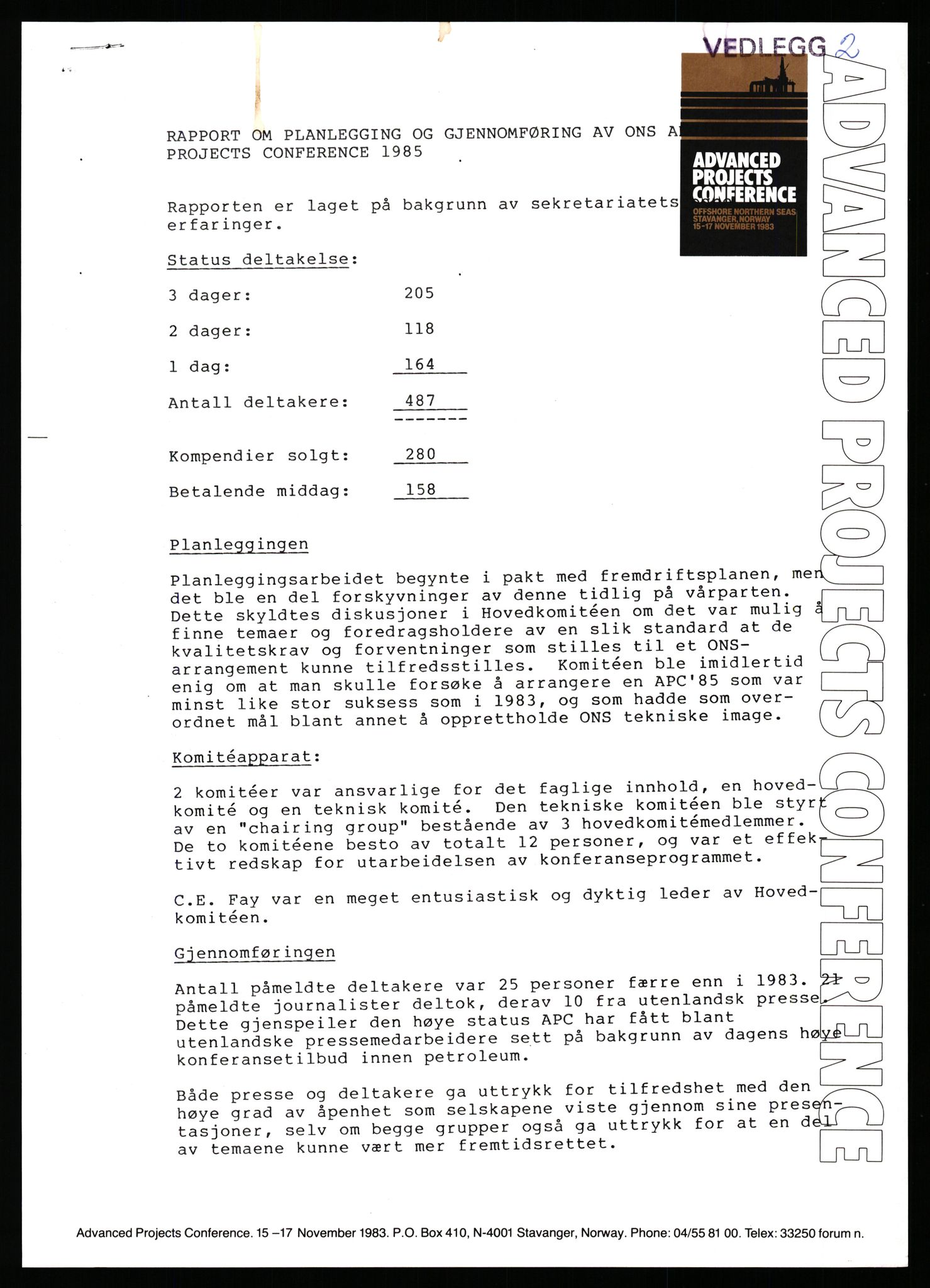 Pa 1716 - Stiftelsen Offshore Northern Seas, AV/SAST-A-102319/F/Fa/L0002: ONS 84, 1983-1984, p. 544