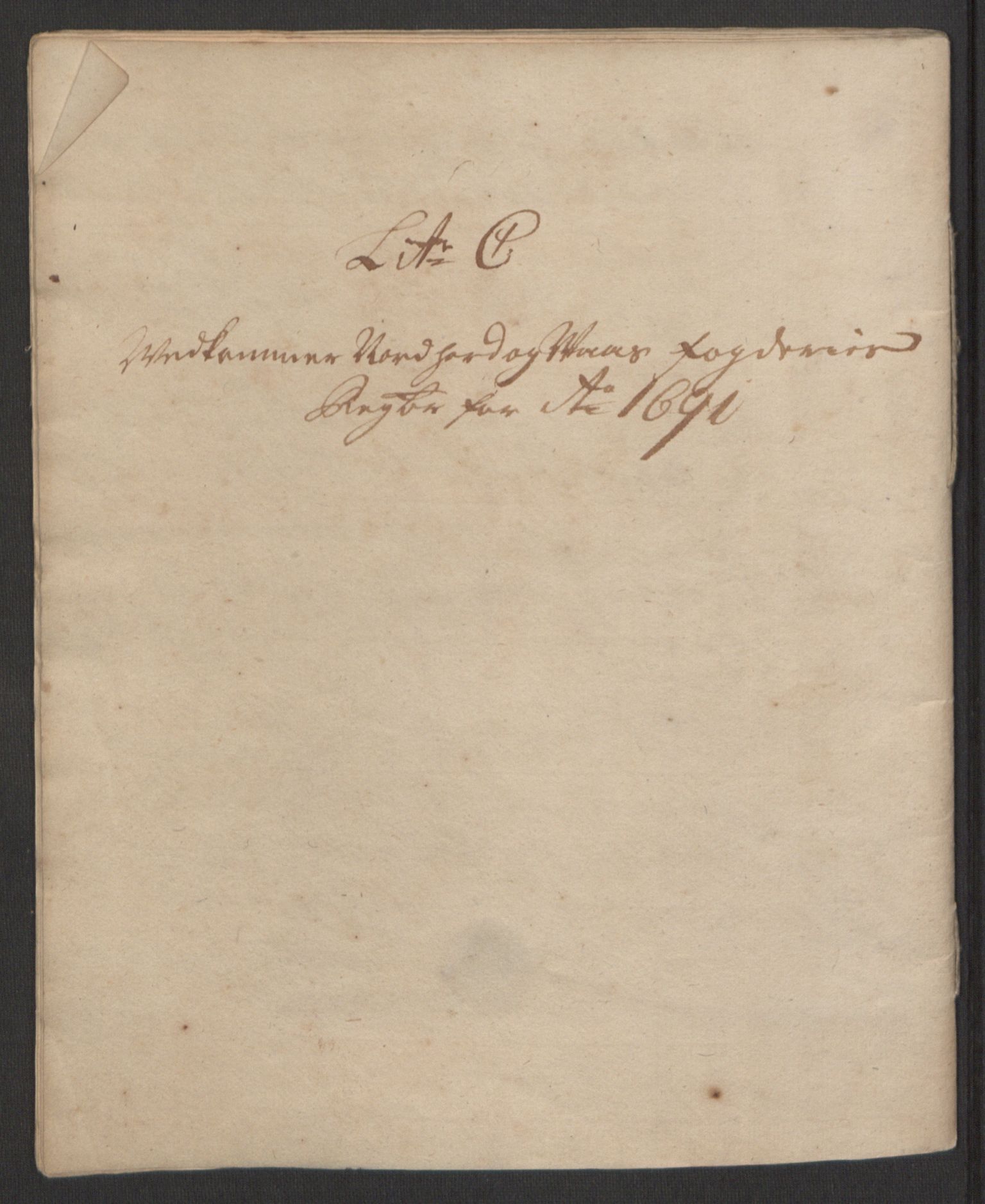 Rentekammeret inntil 1814, Reviderte regnskaper, Fogderegnskap, RA/EA-4092/R51/L3181: Fogderegnskap Nordhordland og Voss, 1691-1692, p. 63