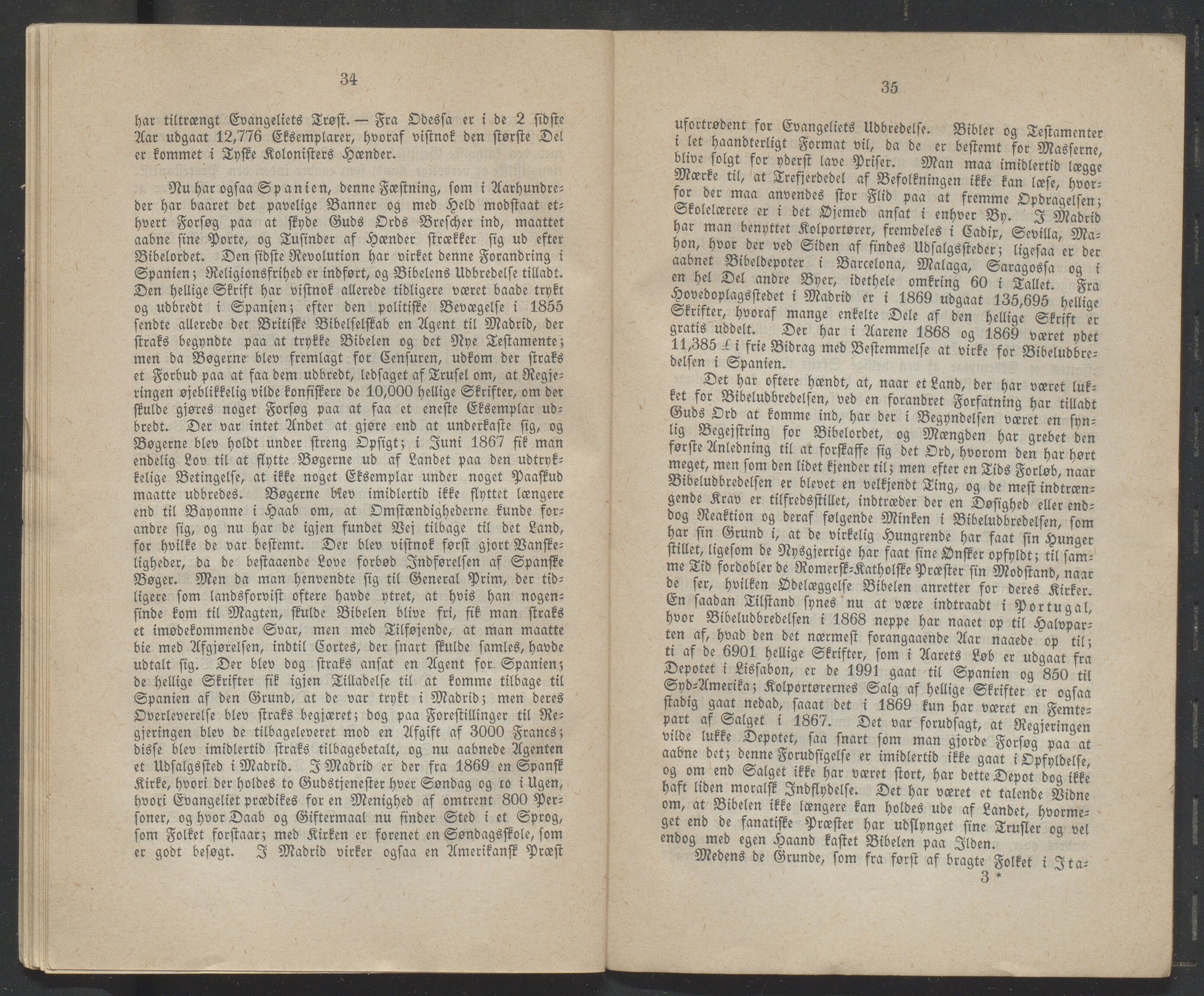 Det Norske Bibelselskap, VID/MDA-A-1528/X/L0002/0003/0001: Årsberetninger / Årsberetning 54, 55 og 56, 1869, p. 34-35