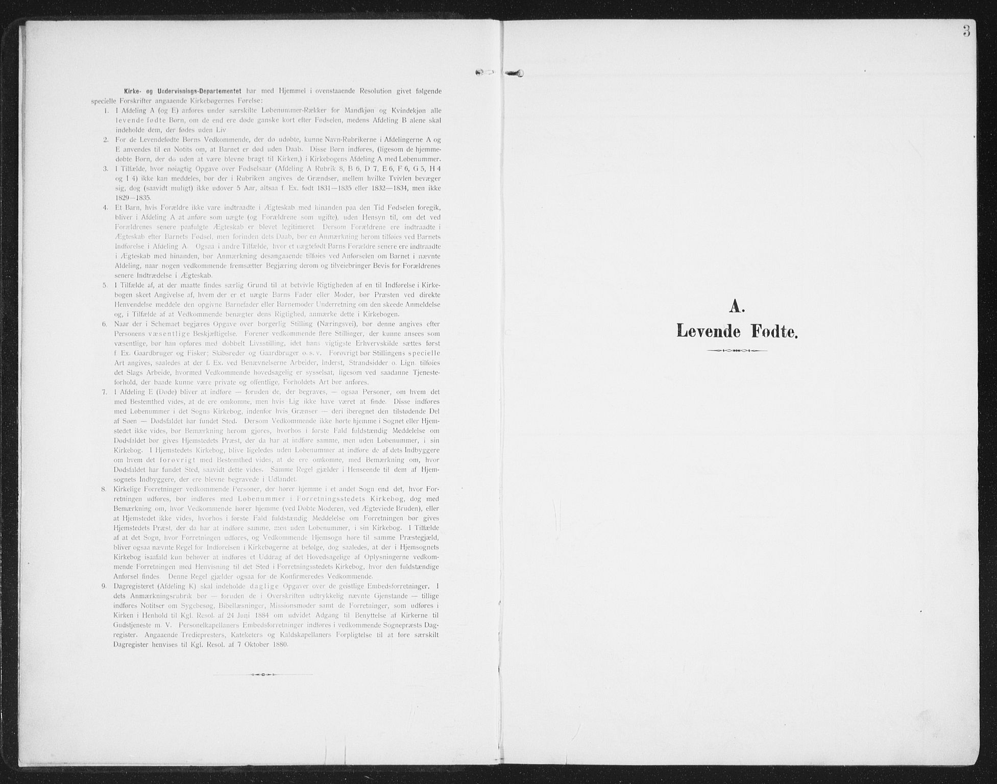 Berg sokneprestkontor, SATØ/S-1318/G/Ga/Gaa/L0007kirke: Parish register (official) no. 7, 1906-1915, p. 3