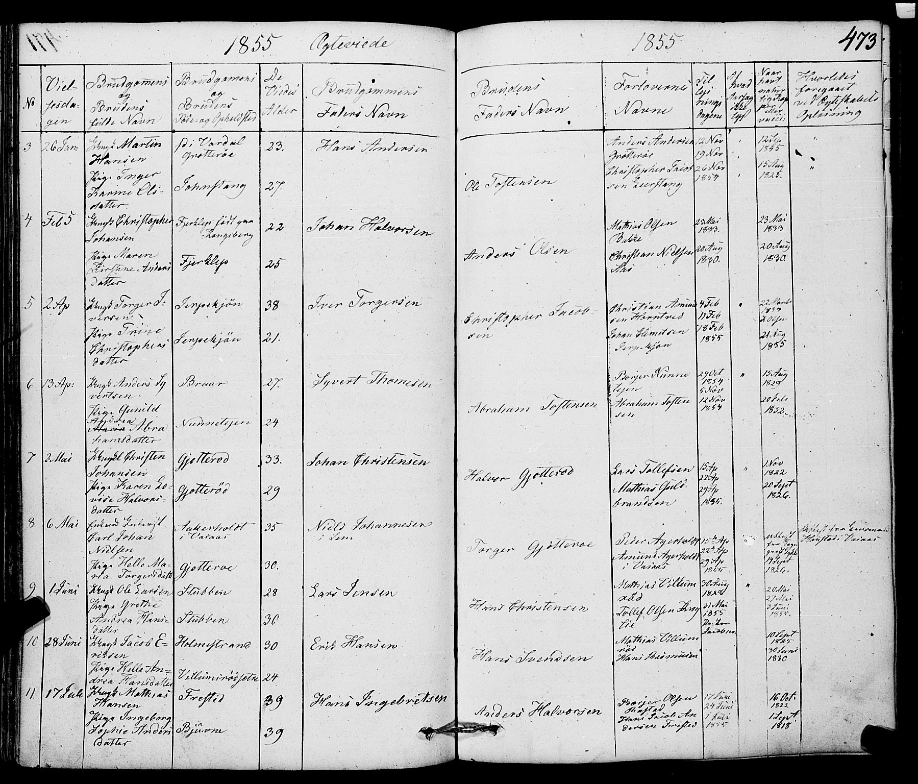 Ramnes kirkebøker, AV/SAKO-A-314/F/Fa/L0005: Parish register (official) no. I 5, 1841-1861, p. 472-473