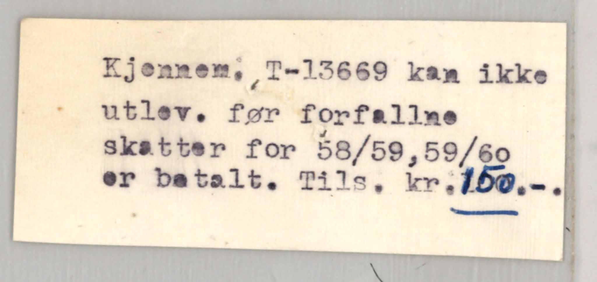 Møre og Romsdal vegkontor - Ålesund trafikkstasjon, SAT/A-4099/F/Fe/L0040: Registreringskort for kjøretøy T 13531 - T 13709, 1927-1998, p. 2367