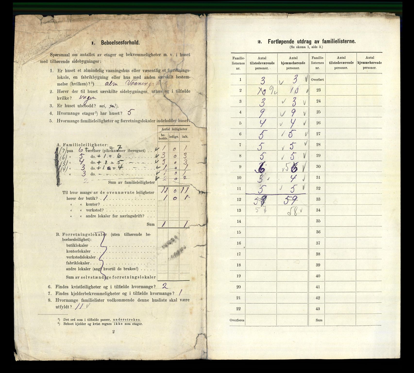 RA, 1910 census for Kristiania, 1910, p. 19556