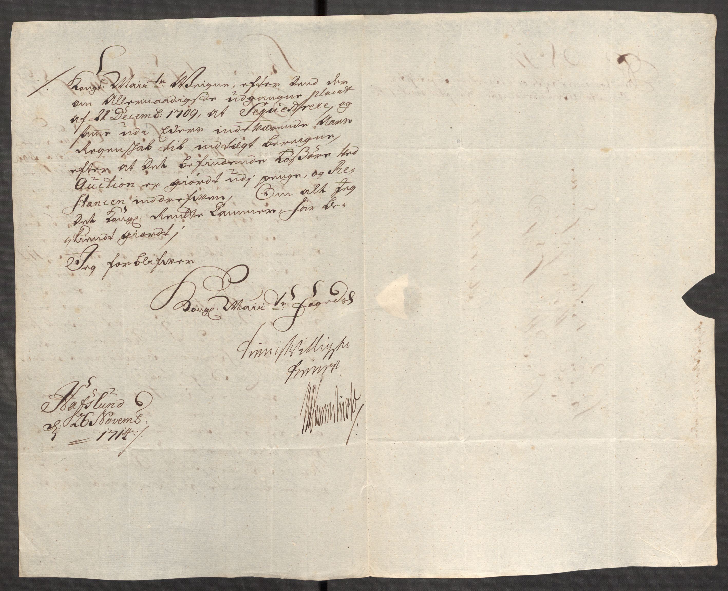 Rentekammeret inntil 1814, Reviderte regnskaper, Fogderegnskap, AV/RA-EA-4092/R01/L0022: Fogderegnskap Idd og Marker, 1713-1714, p. 397