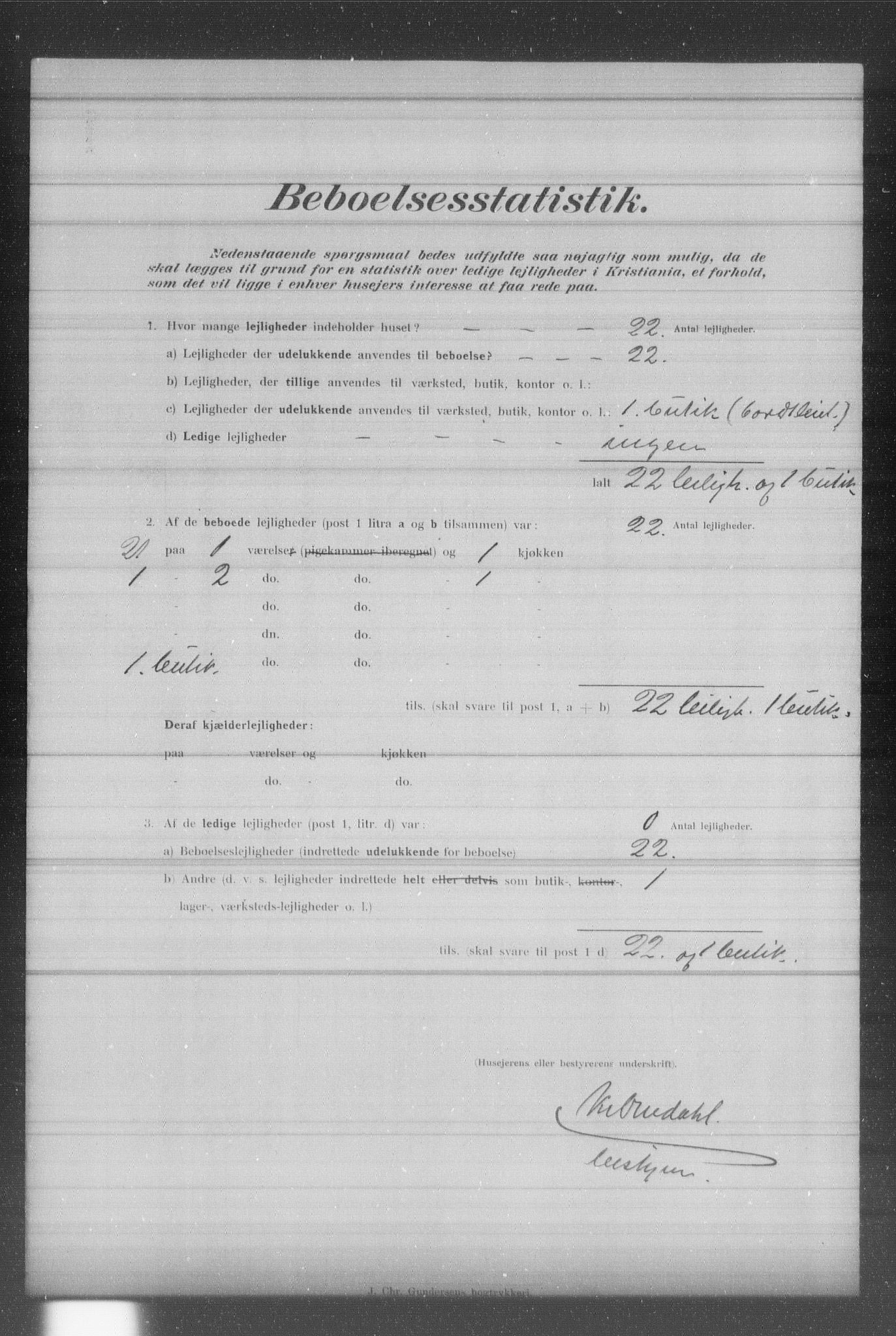 OBA, Municipal Census 1902 for Kristiania, 1902, p. 783