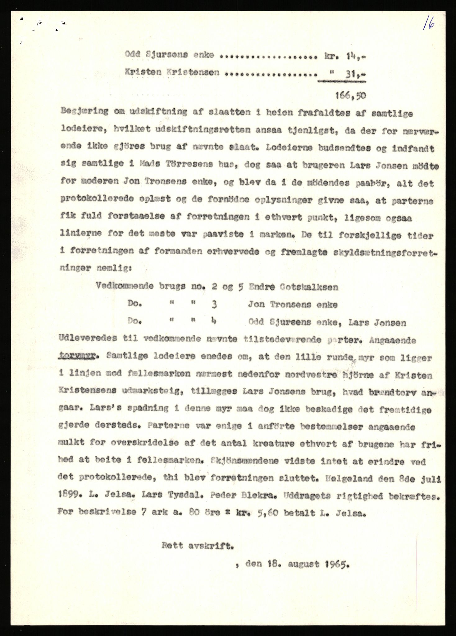 Statsarkivet i Stavanger, AV/SAST-A-101971/03/Y/Yj/L0034: Avskrifter sortert etter gårdsnavn: Helgeland i Bjerkreim - Helle nedre, 1750-1930, p. 102