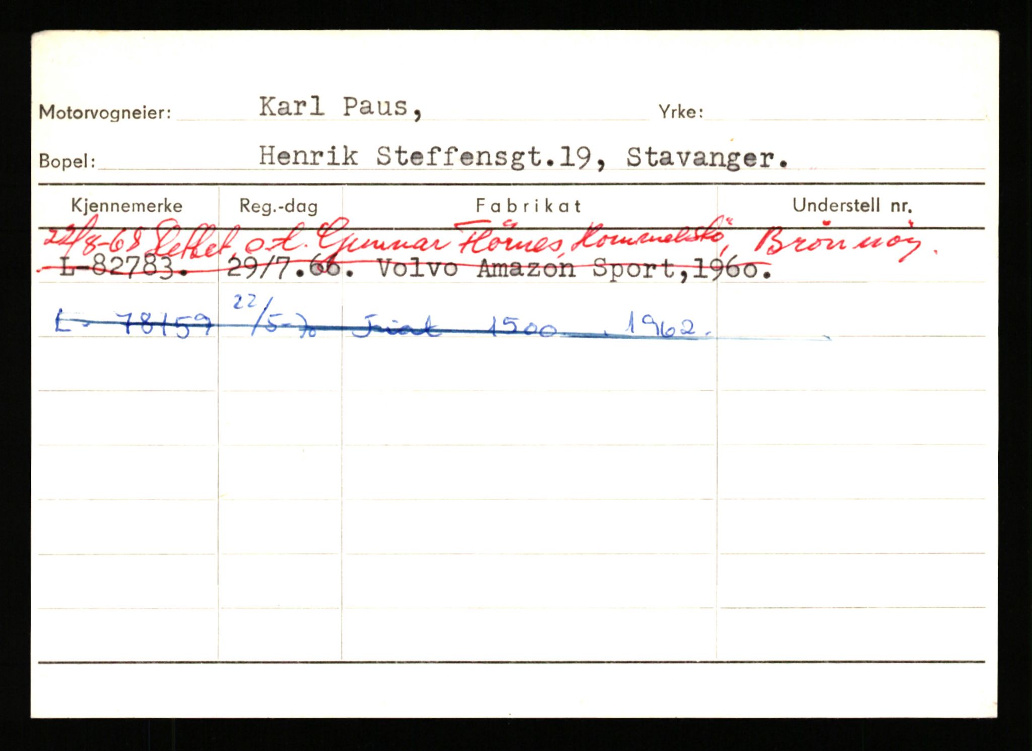 Stavanger trafikkstasjon, AV/SAST-A-101942/0/H/L0029: Omdal - Polaris, 1930-1971, p. 1644