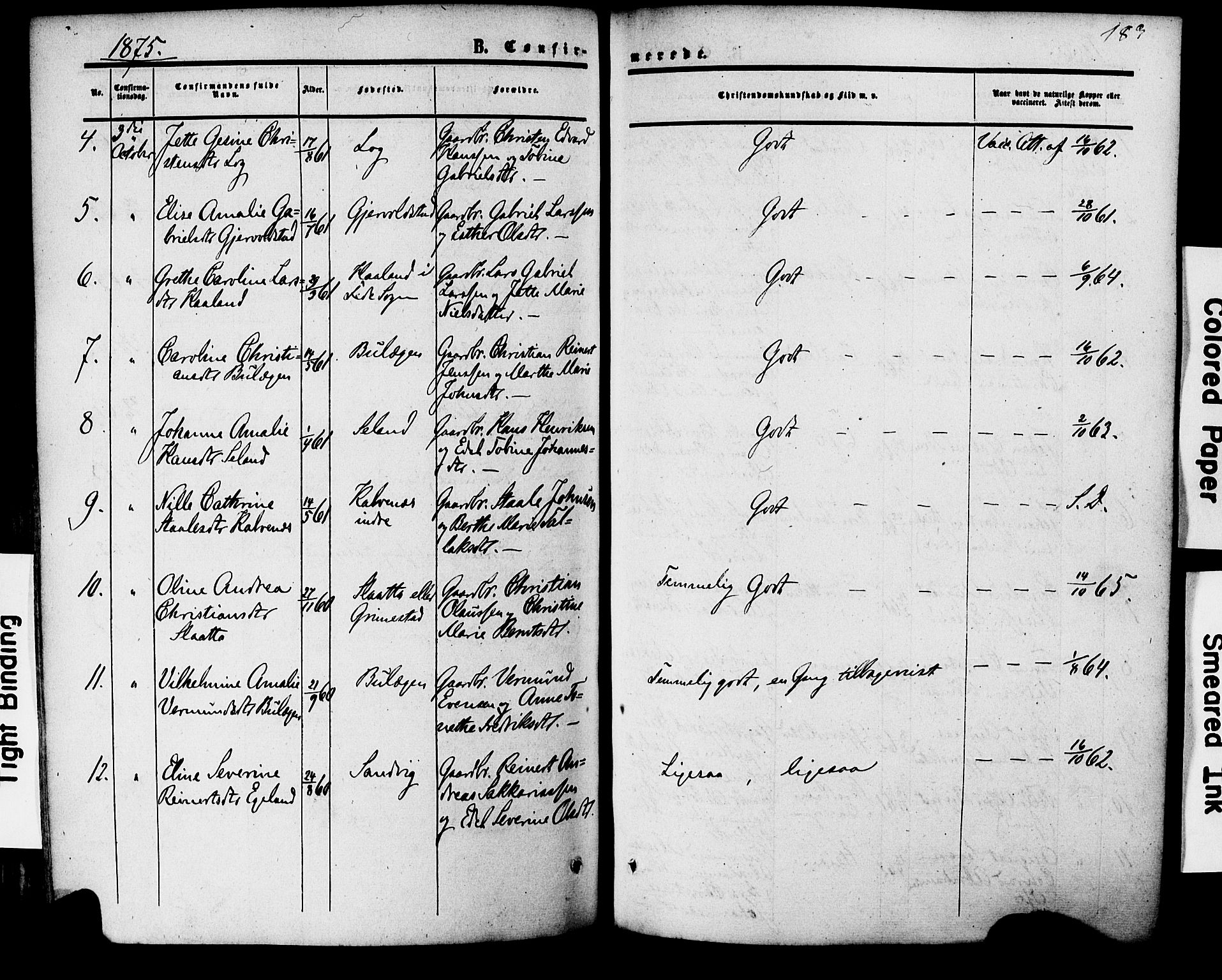 Herad sokneprestkontor, AV/SAK-1111-0018/F/Fa/Faa/L0005: Parish register (official) no. A 5, 1853-1886, p. 183