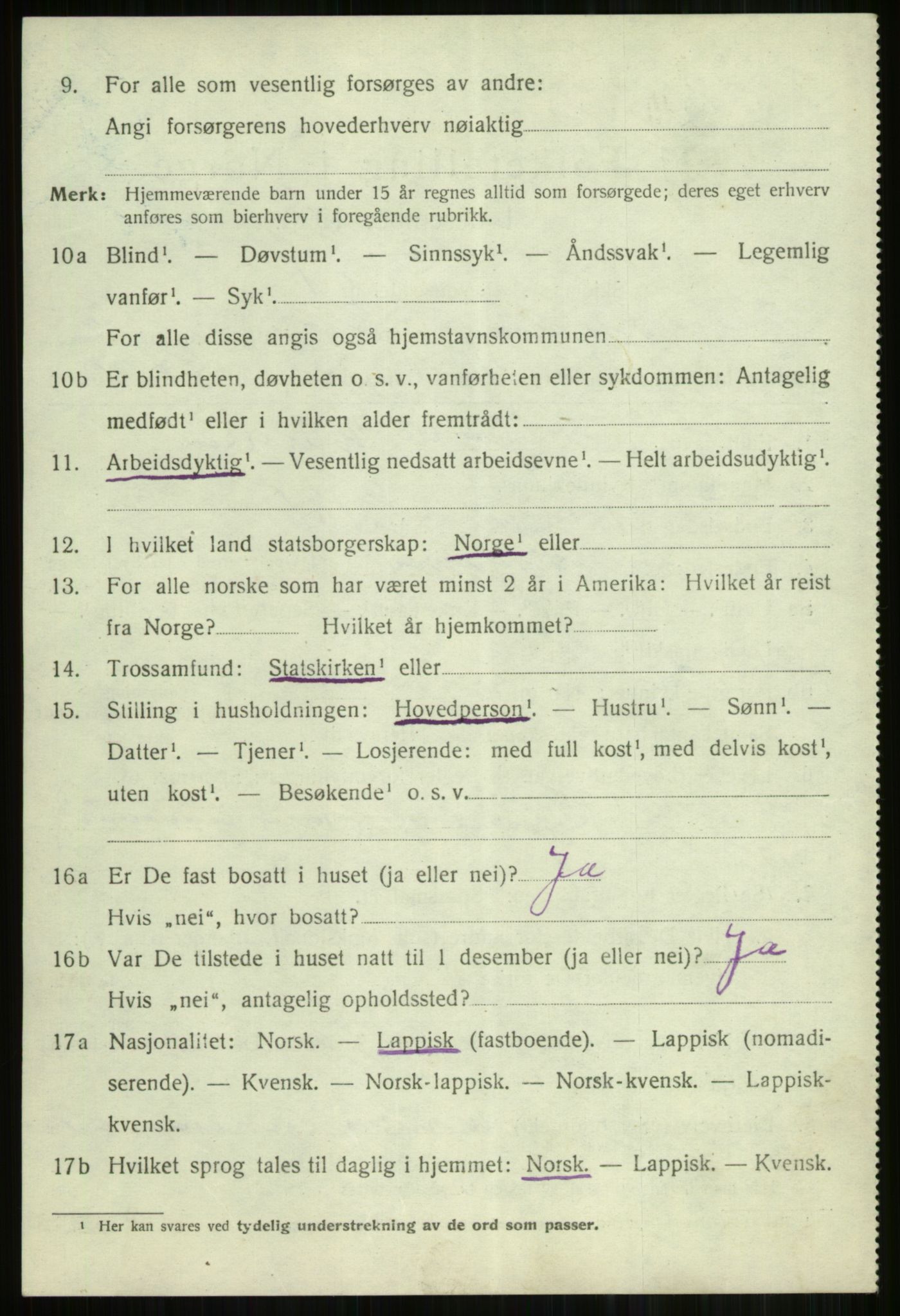 SATØ, 1920 census for Skjervøy, 1920, p. 1680