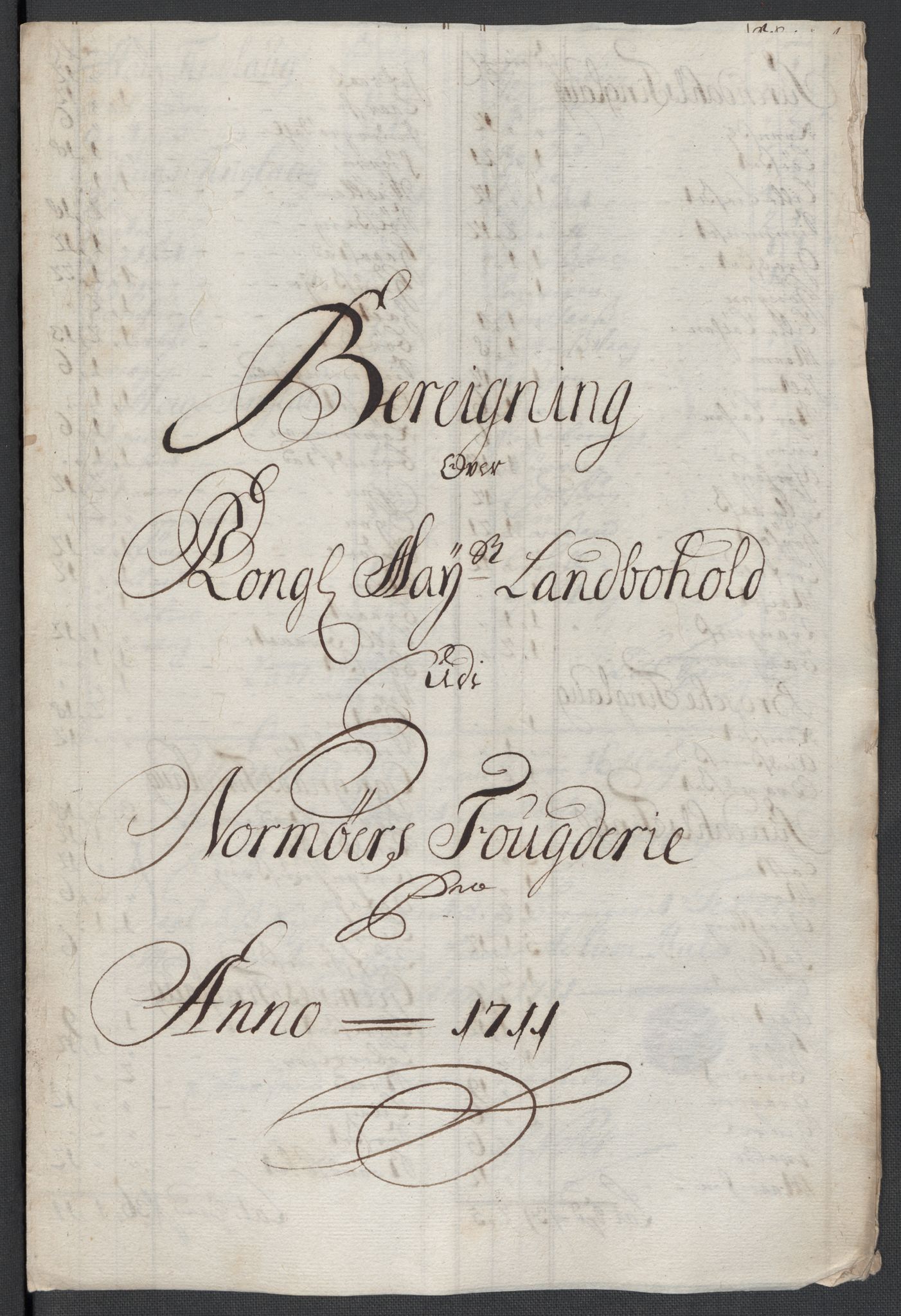 Rentekammeret inntil 1814, Reviderte regnskaper, Fogderegnskap, RA/EA-4092/R56/L3745: Fogderegnskap Nordmøre, 1711, p. 182