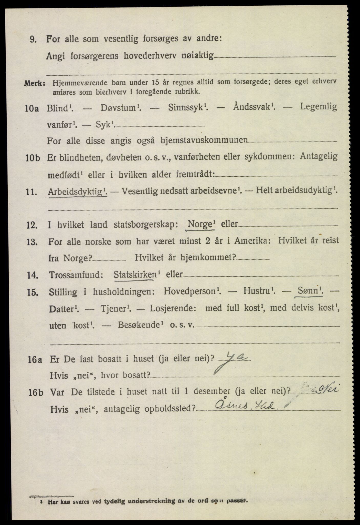 SAH, 1920 census for Våler (Hedmark), 1920, p. 10172