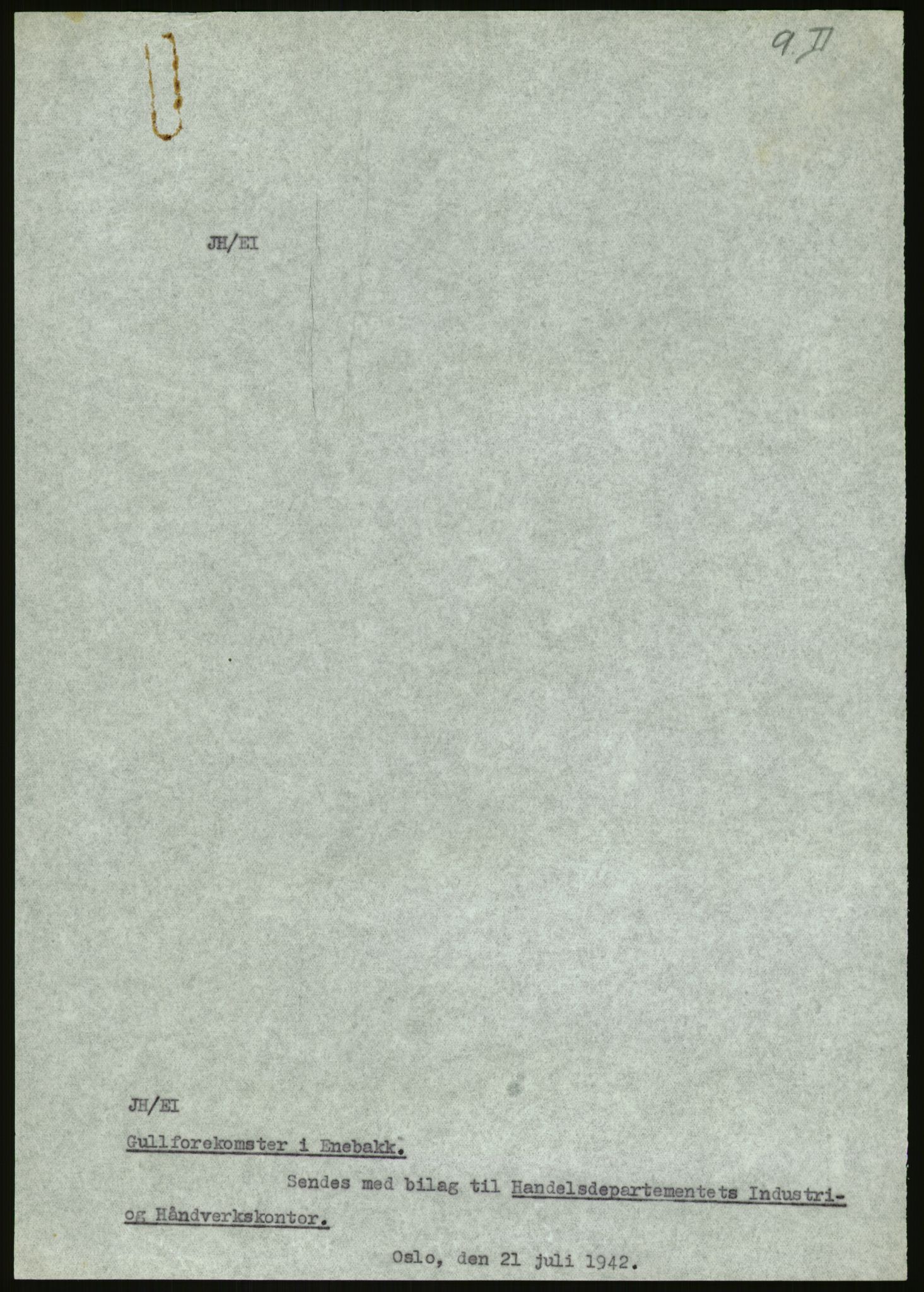 Direktoratet for industriforsyning, Sekretariatet, AV/RA-S-4153/D/Df/L0054: 9. Metallkontoret, 1940-1945, p. 537