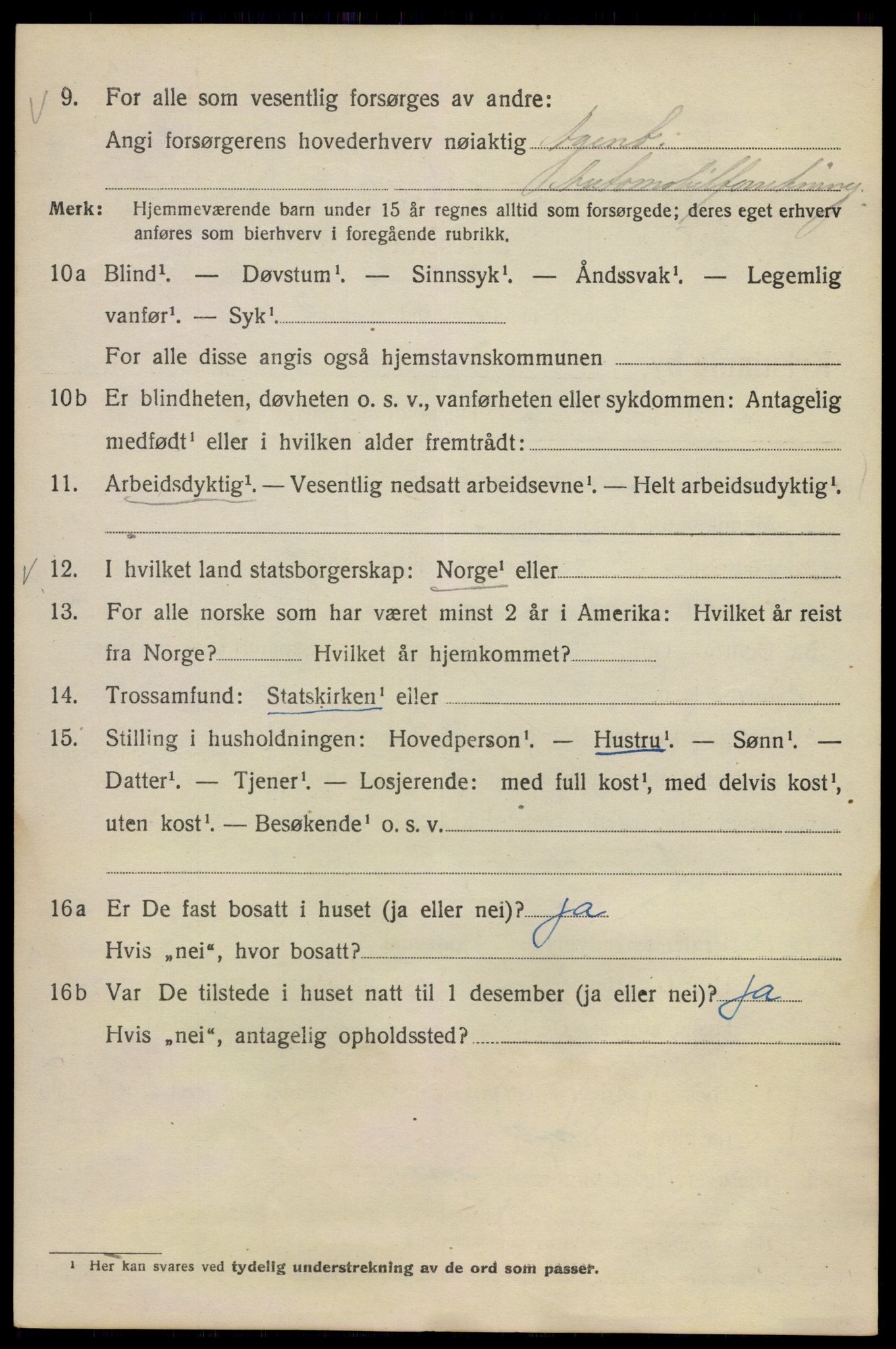 SAO, 1920 census for Kristiania, 1920, p. 590404