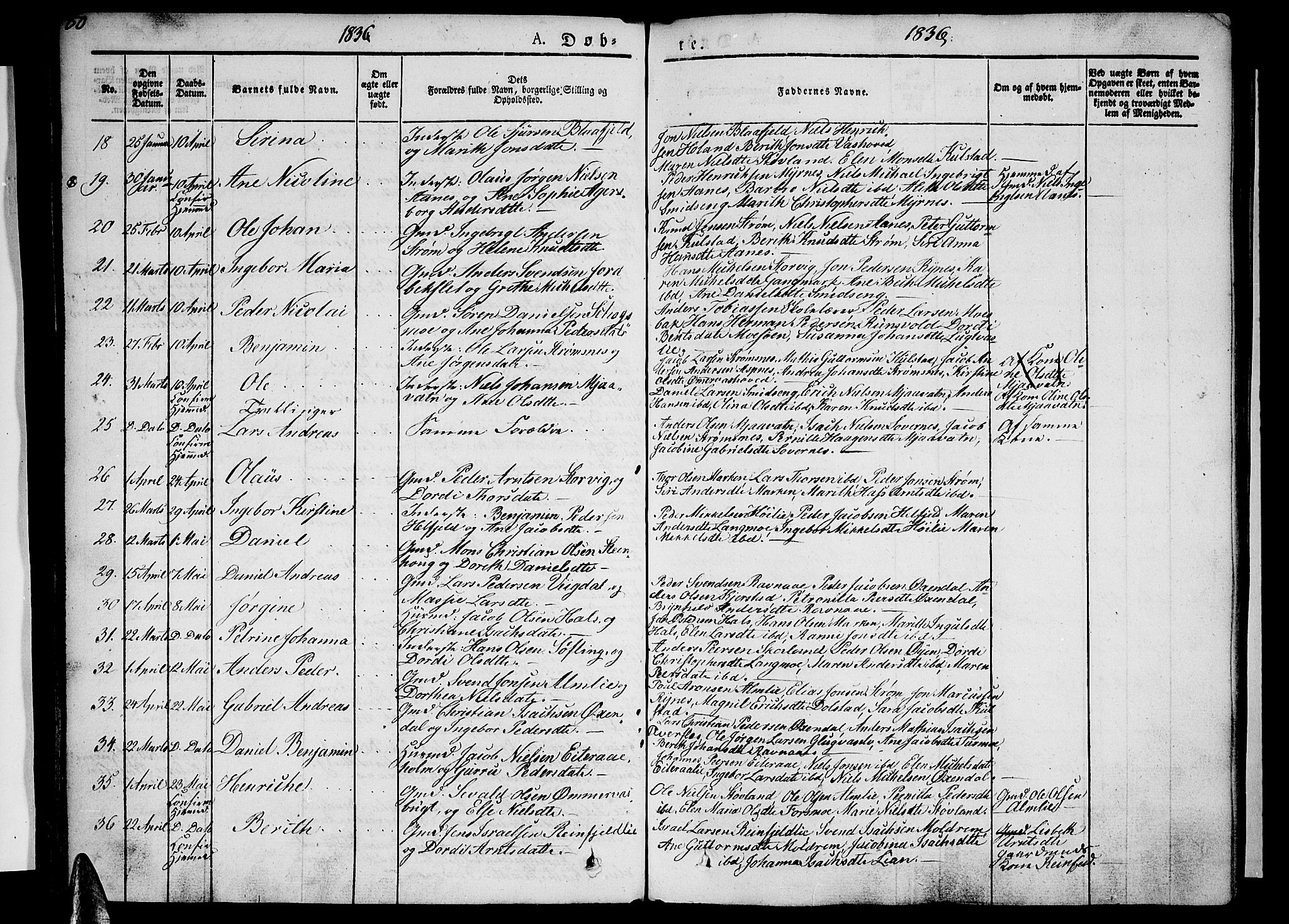 Ministerialprotokoller, klokkerbøker og fødselsregistre - Nordland, AV/SAT-A-1459/820/L0289: Parish register (official) no. 820A10, 1826-1845, p. 80