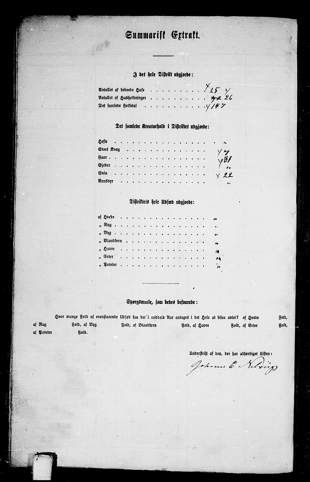 RA, 1865 census for Edøy, 1865, p. 137