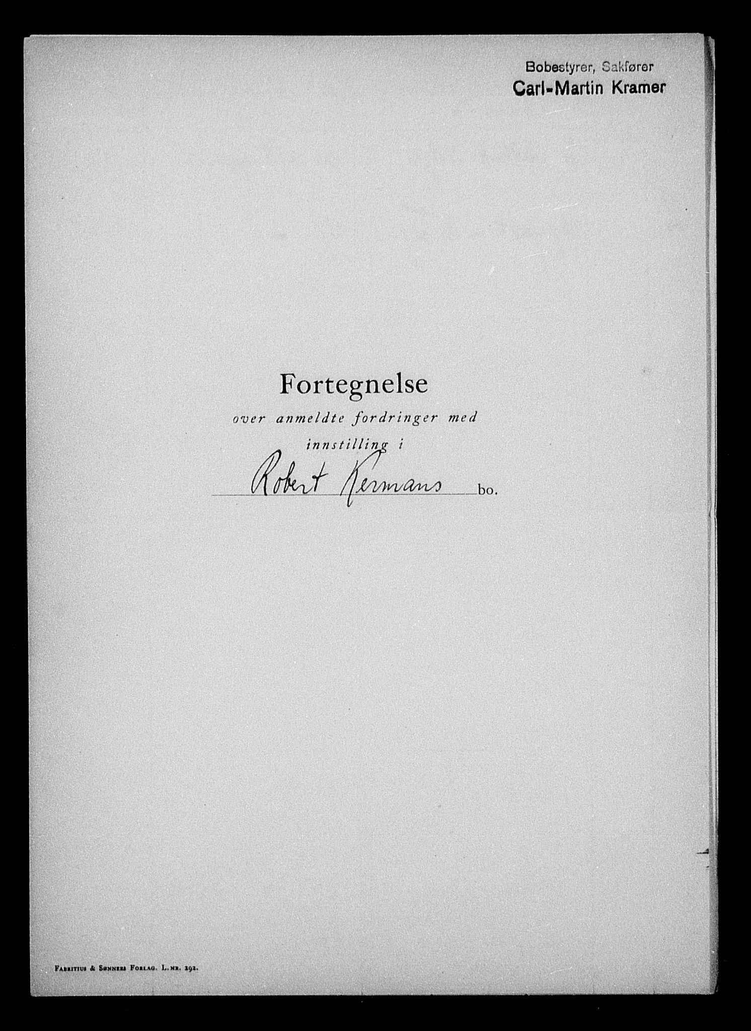 Justisdepartementet, Tilbakeføringskontoret for inndratte formuer, AV/RA-S-1564/H/Hc/Hcc/L0951: --, 1945-1947, p. 241