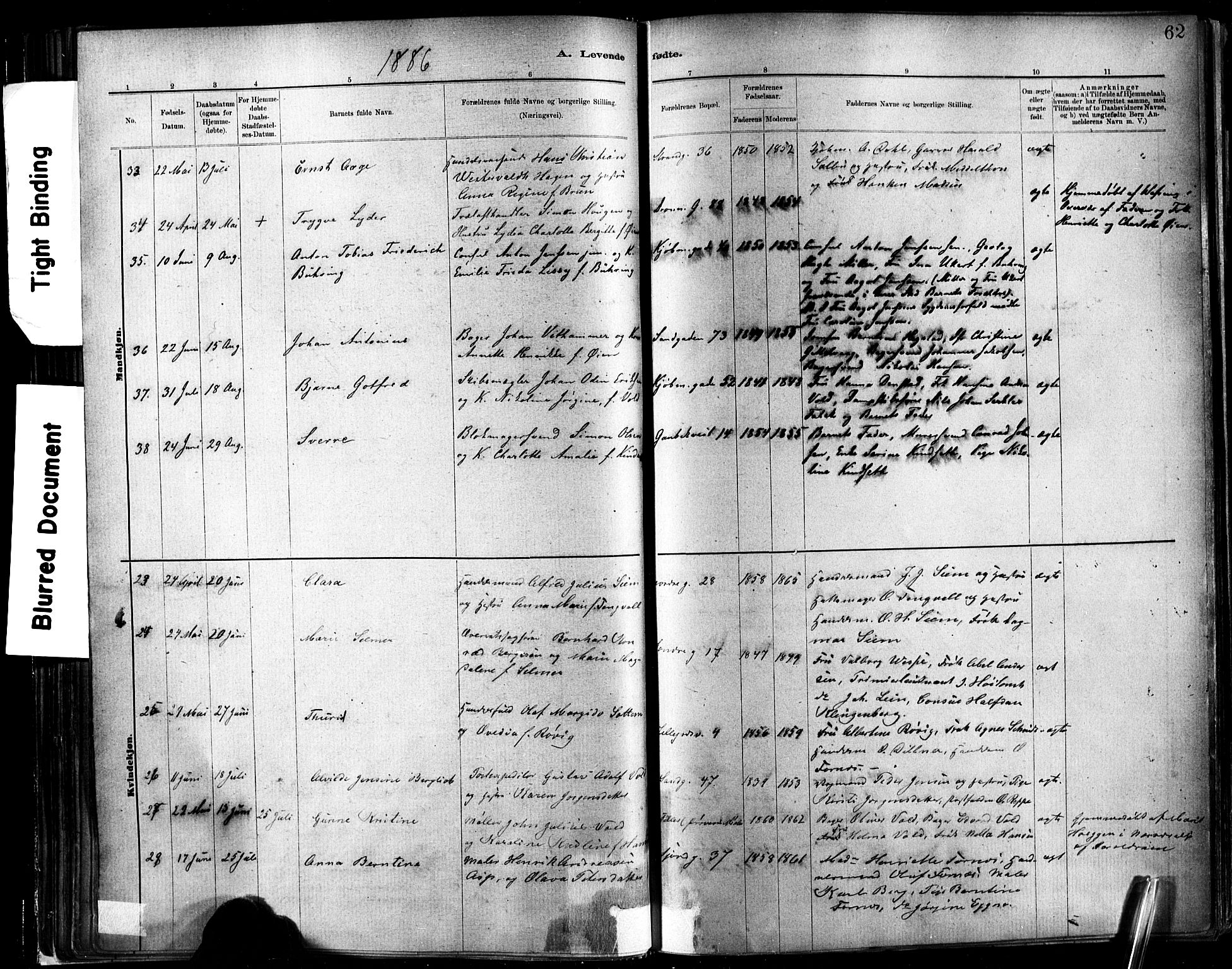 Ministerialprotokoller, klokkerbøker og fødselsregistre - Sør-Trøndelag, AV/SAT-A-1456/602/L0119: Parish register (official) no. 602A17, 1880-1901, p. 62