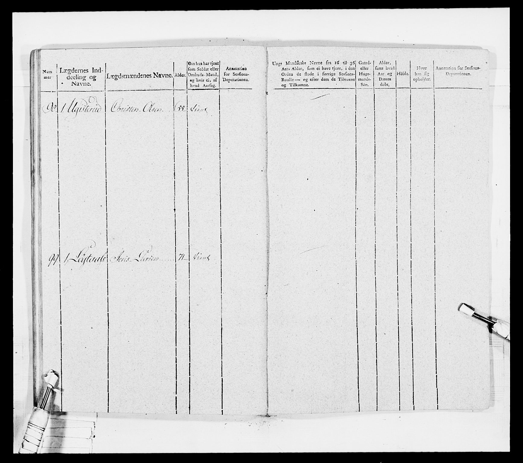 Generalitets- og kommissariatskollegiet, Det kongelige norske kommissariatskollegium, AV/RA-EA-5420/E/Eh/L0034: Nordafjelske gevorbne infanteriregiment, 1810, p. 268