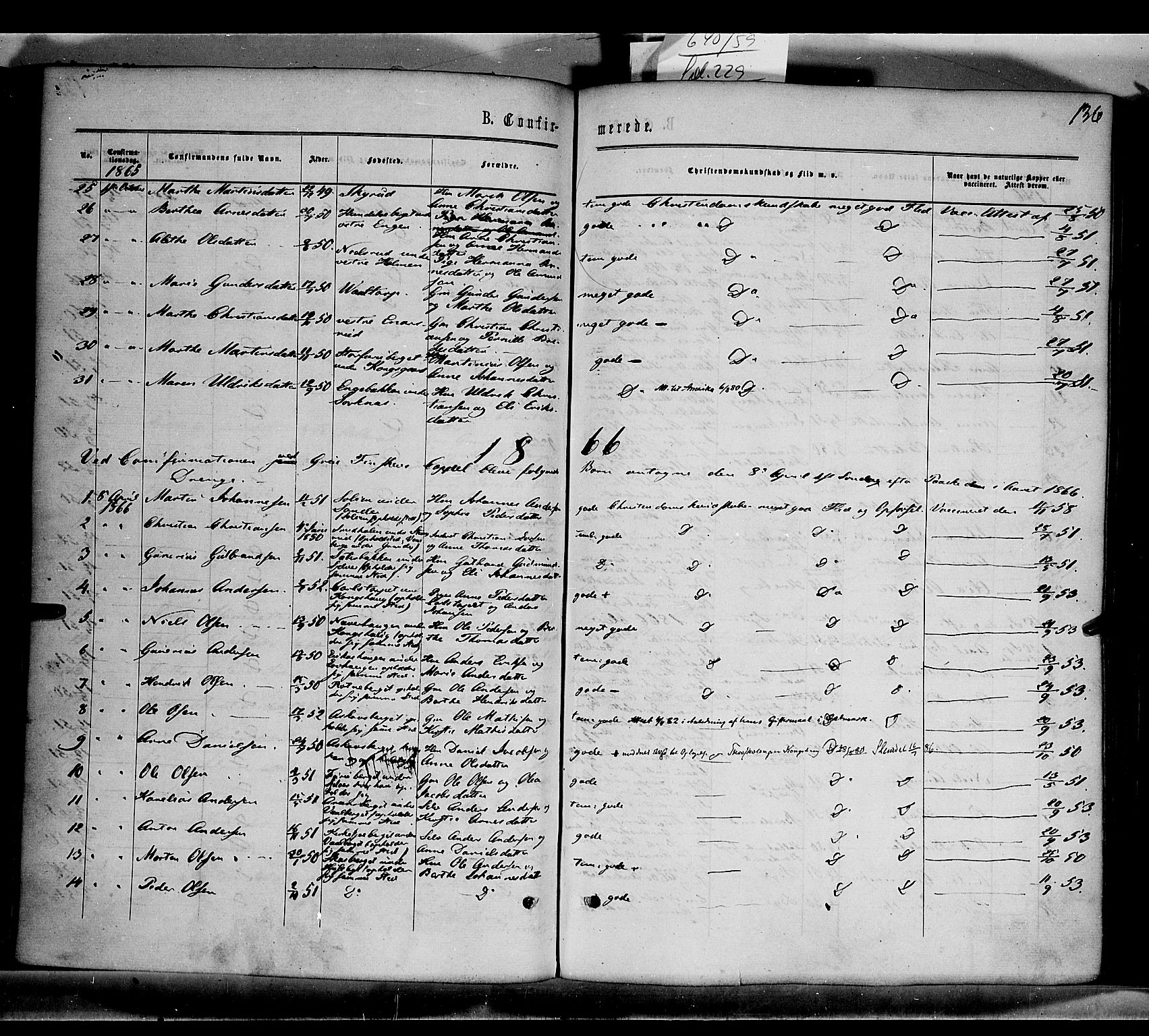 Grue prestekontor, AV/SAH-PREST-036/H/Ha/Haa/L0010: Parish register (official) no. 10, 1864-1873, p. 136